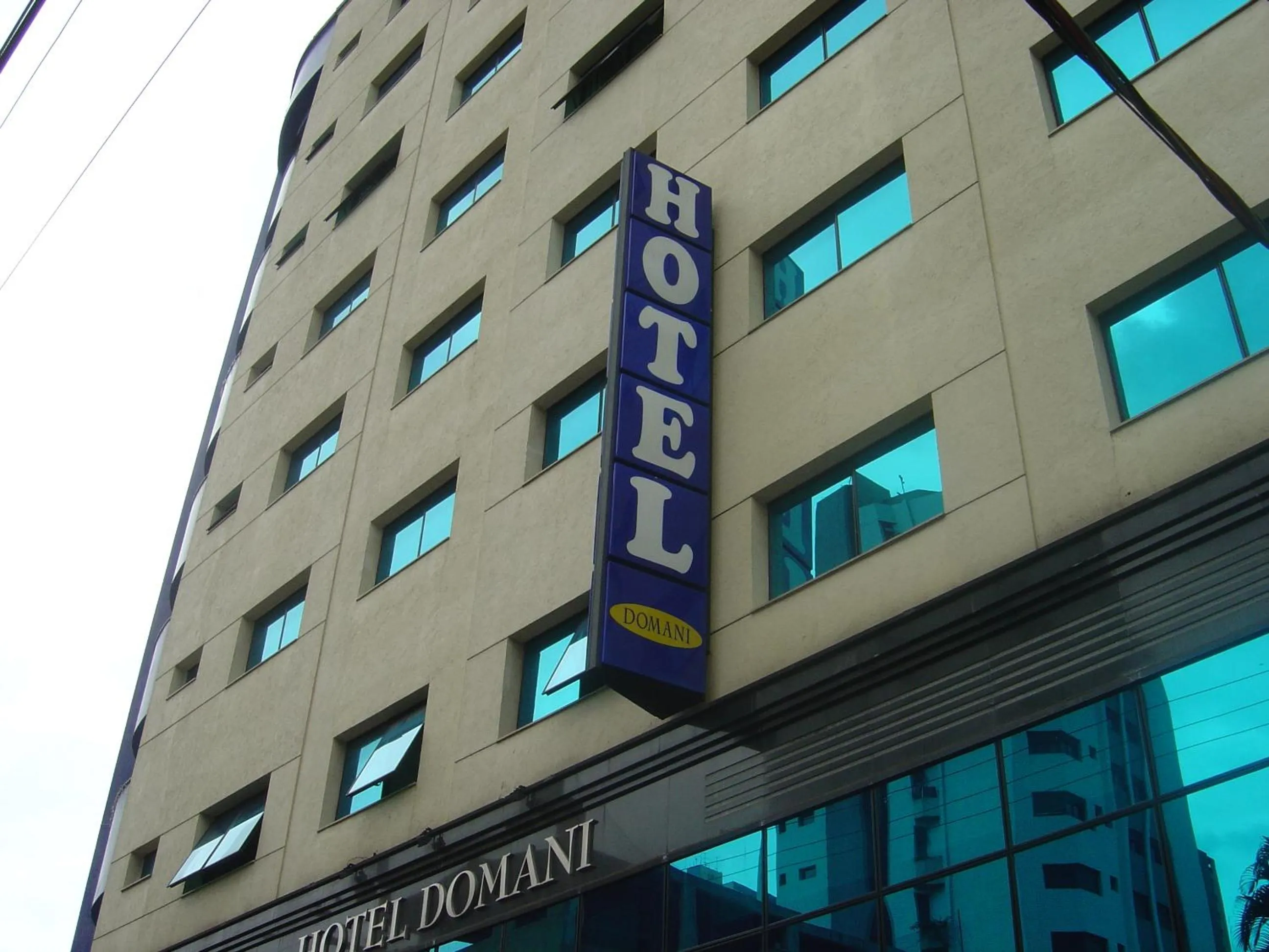 Facade/entrance in Hotel Domani