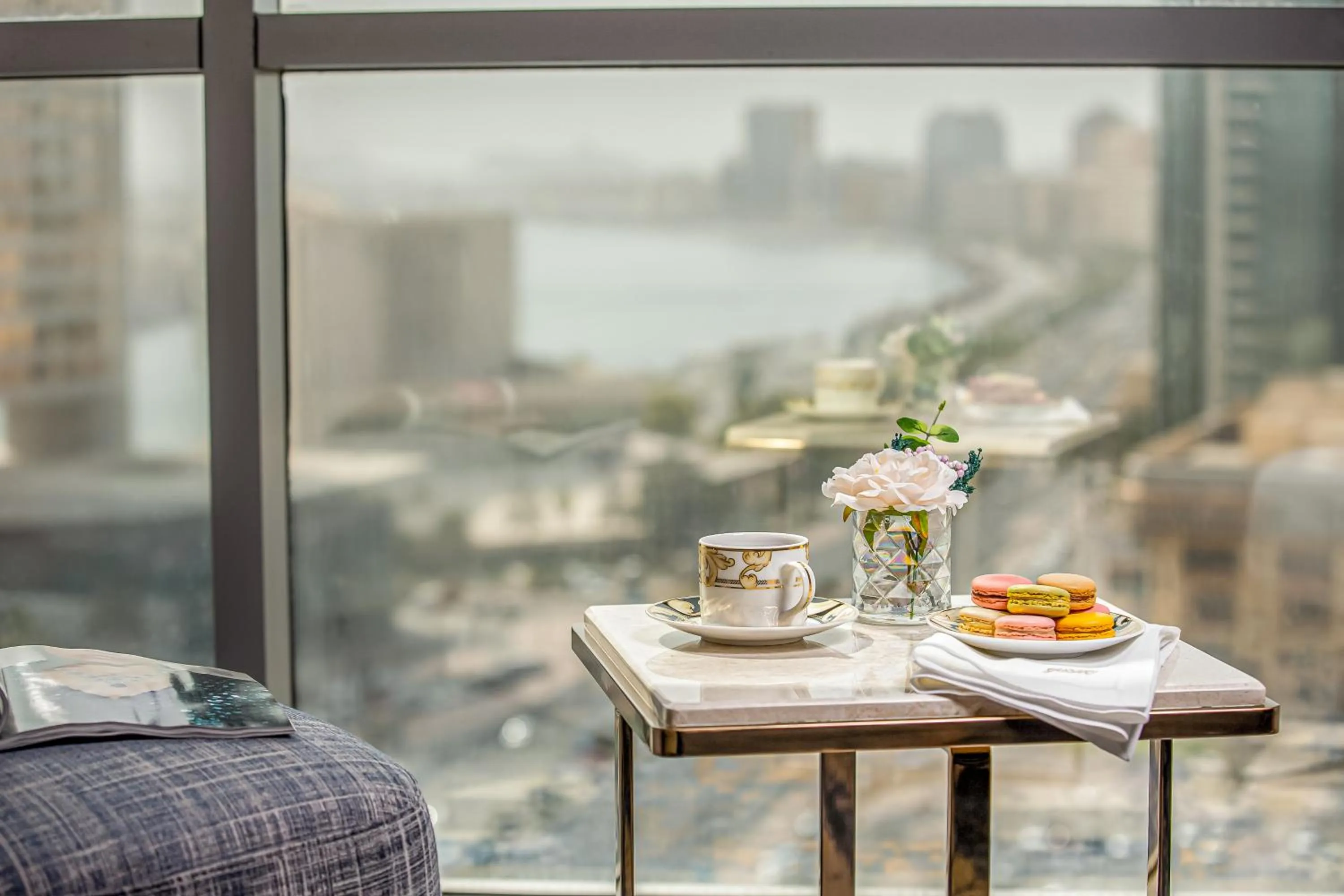 Coffee/tea facilities, Bed in Golden Sands Boutique Hotel-Dubai Creek