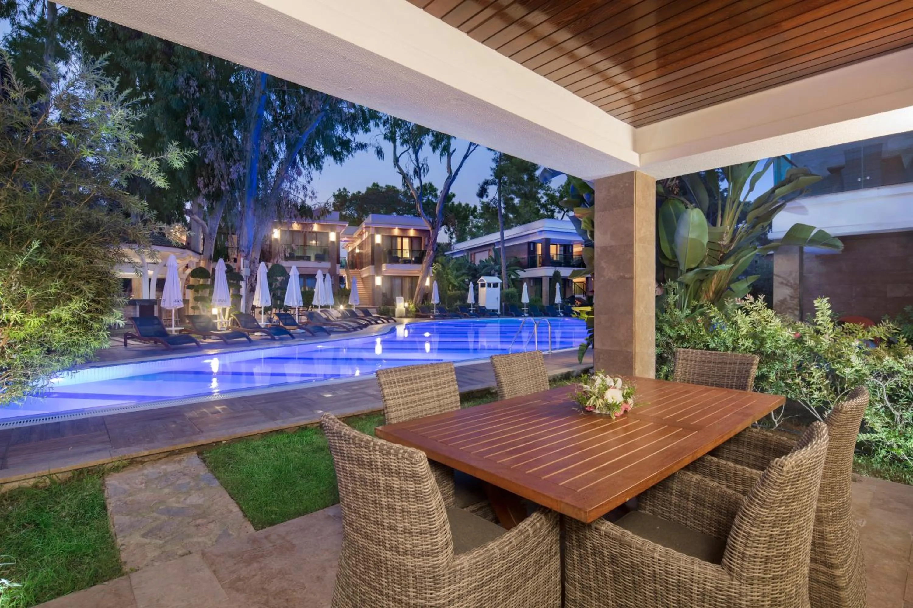 Patio in Nirvana Mediterranean Excellence - Ultra All Inclusive