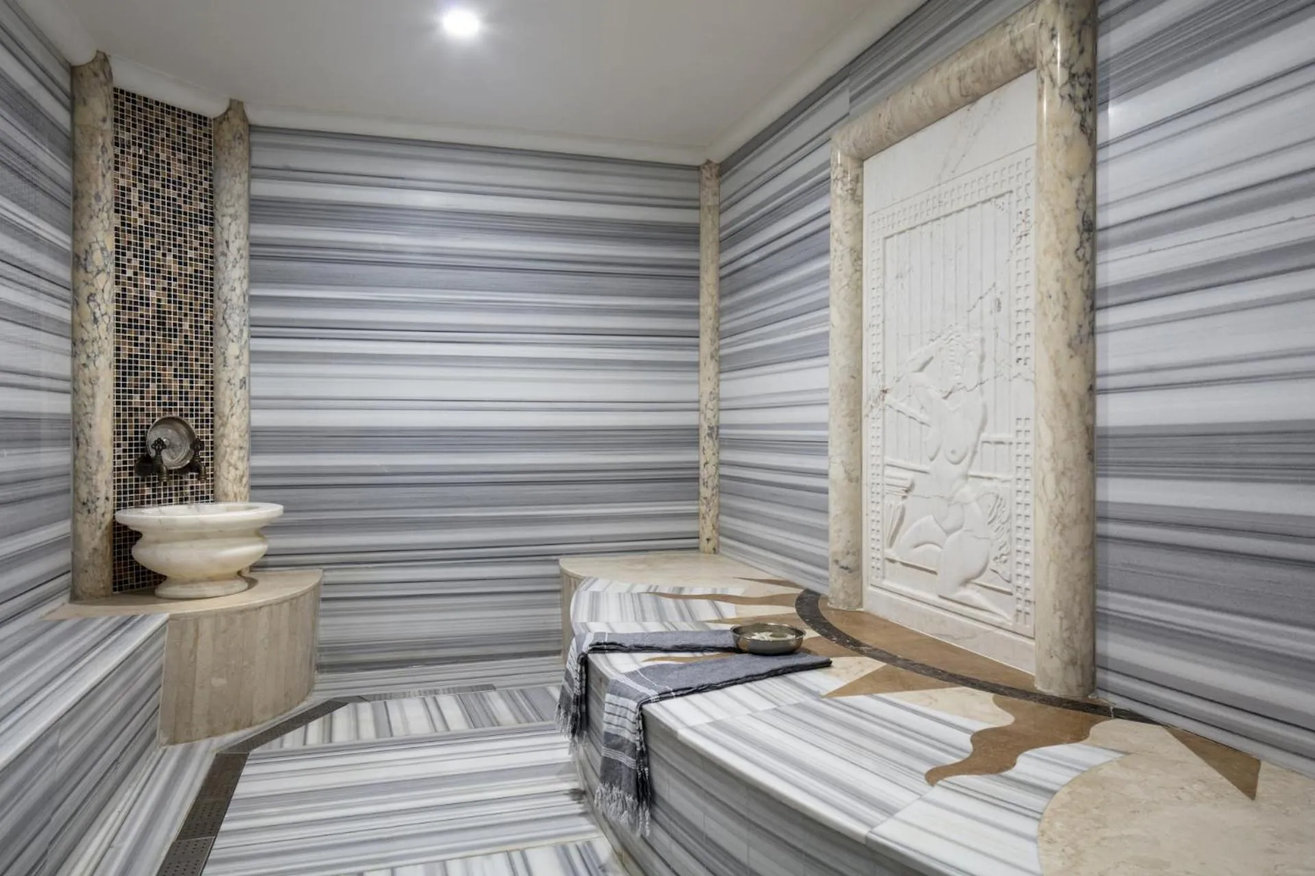 Spa and wellness centre/facilities, Bed in Nirvana Mediterranean Excellence - Ultra All Inclusive