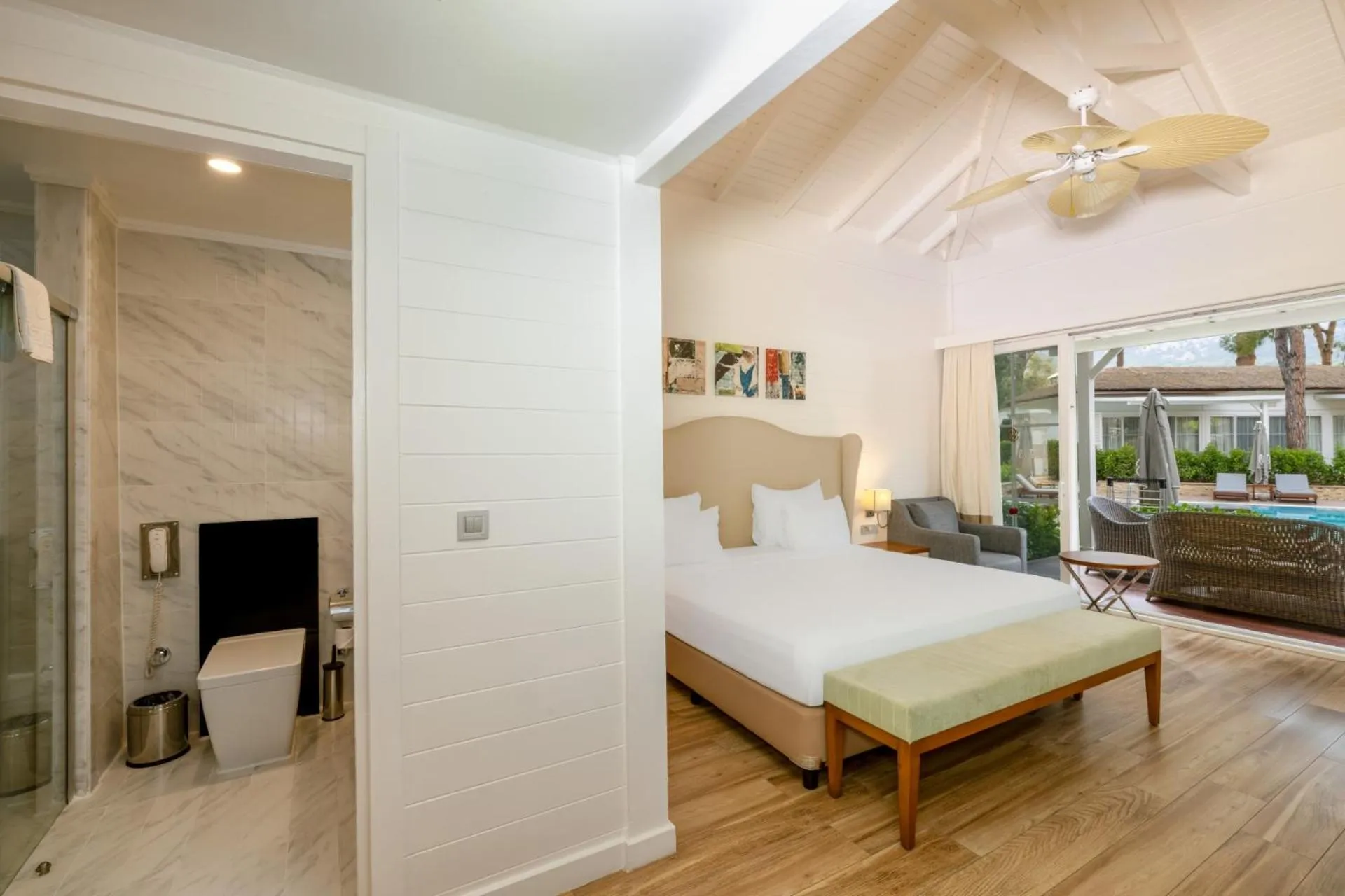 Bedroom, Bed in Nirvana Mediterranean Excellence - Ultra All Inclusive