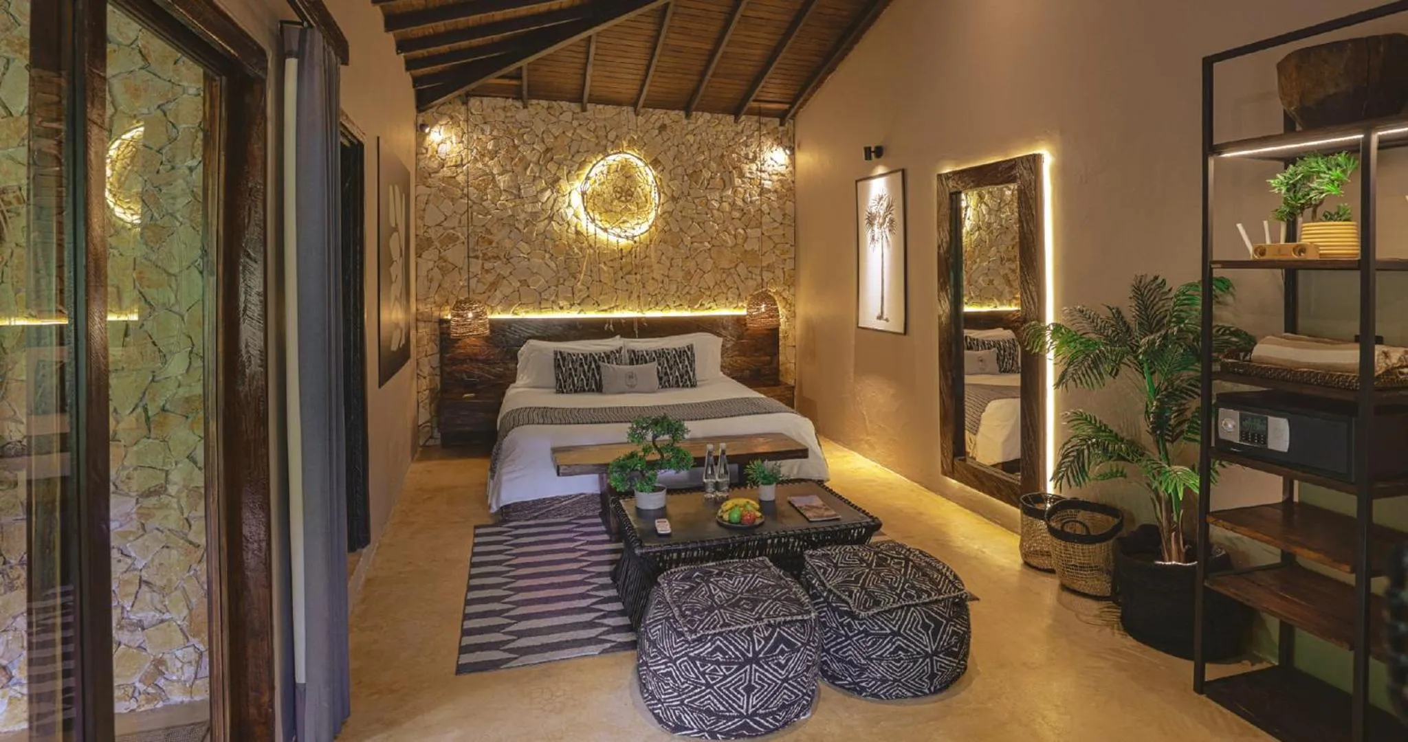 Bed in Hotel Casa Candela