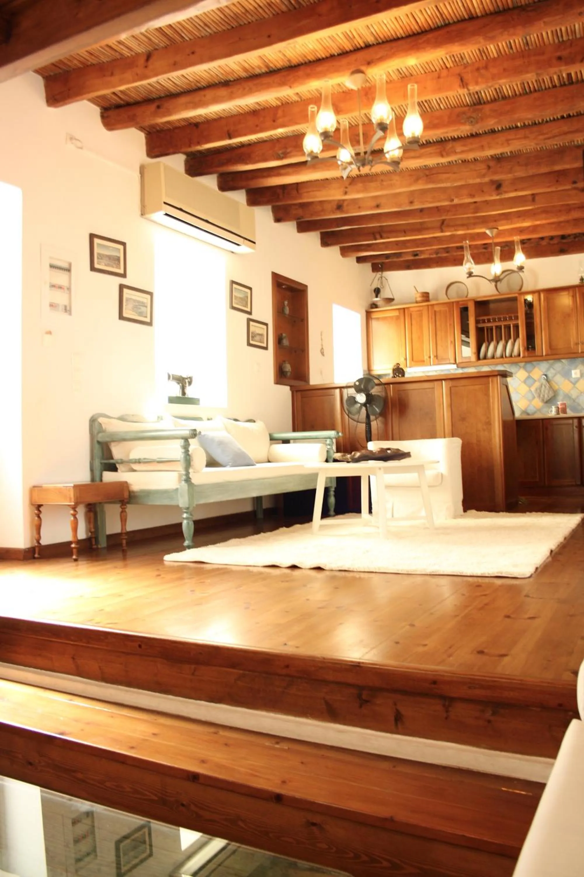 Living room in Mariakis Studios