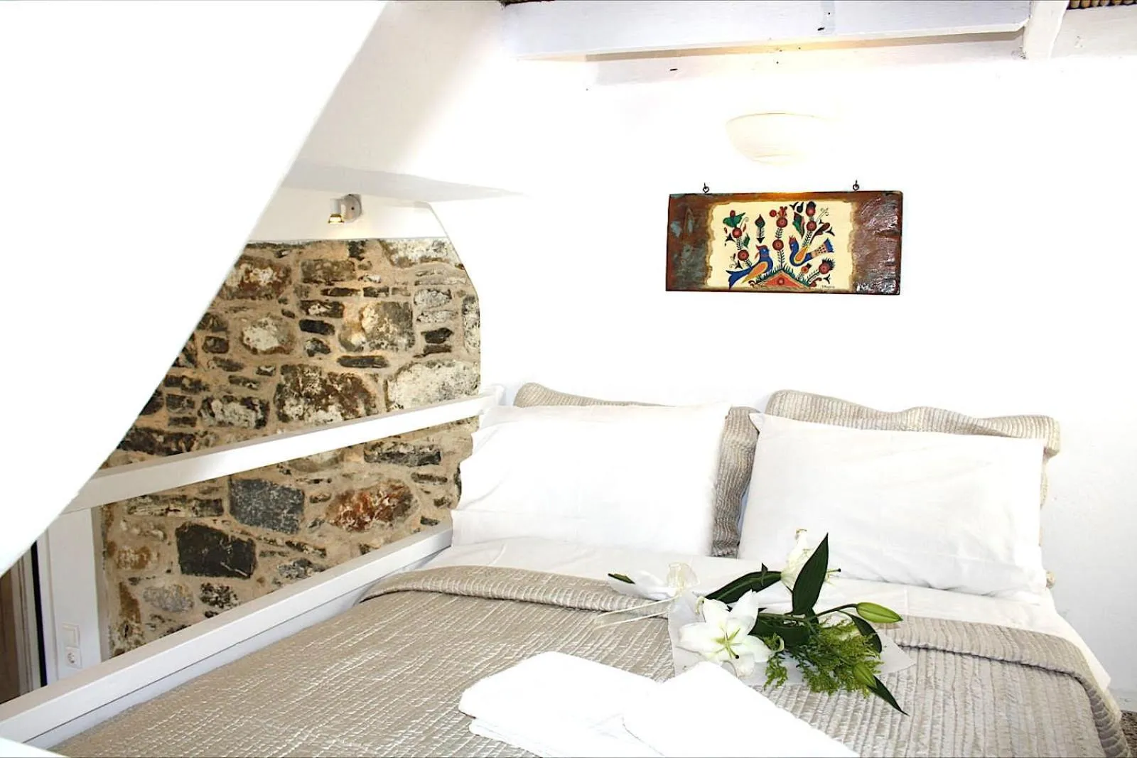 Bed in Mariakis Studios