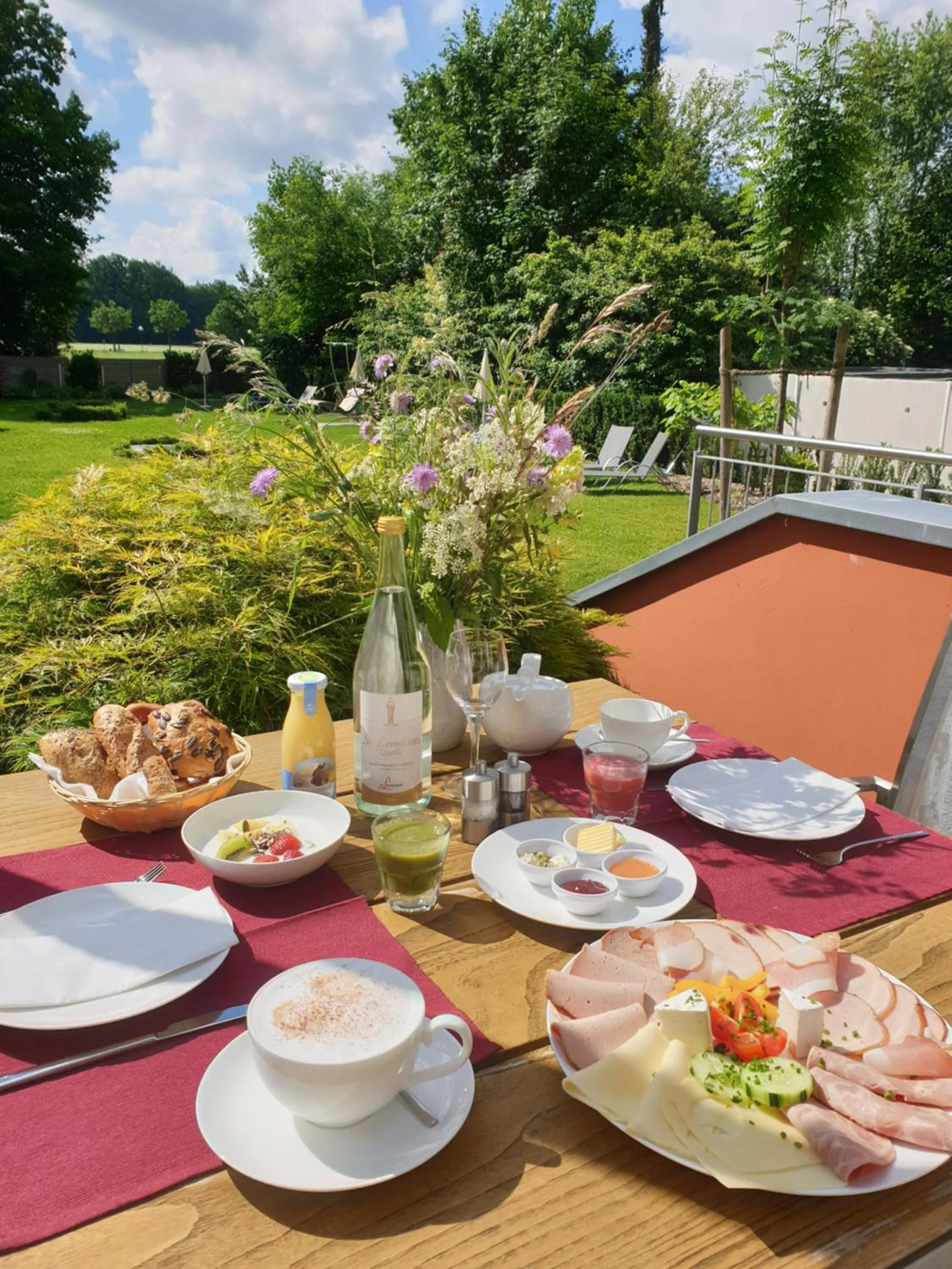 Balcony/Terrace in Bio Thermalhotel Falkenhof