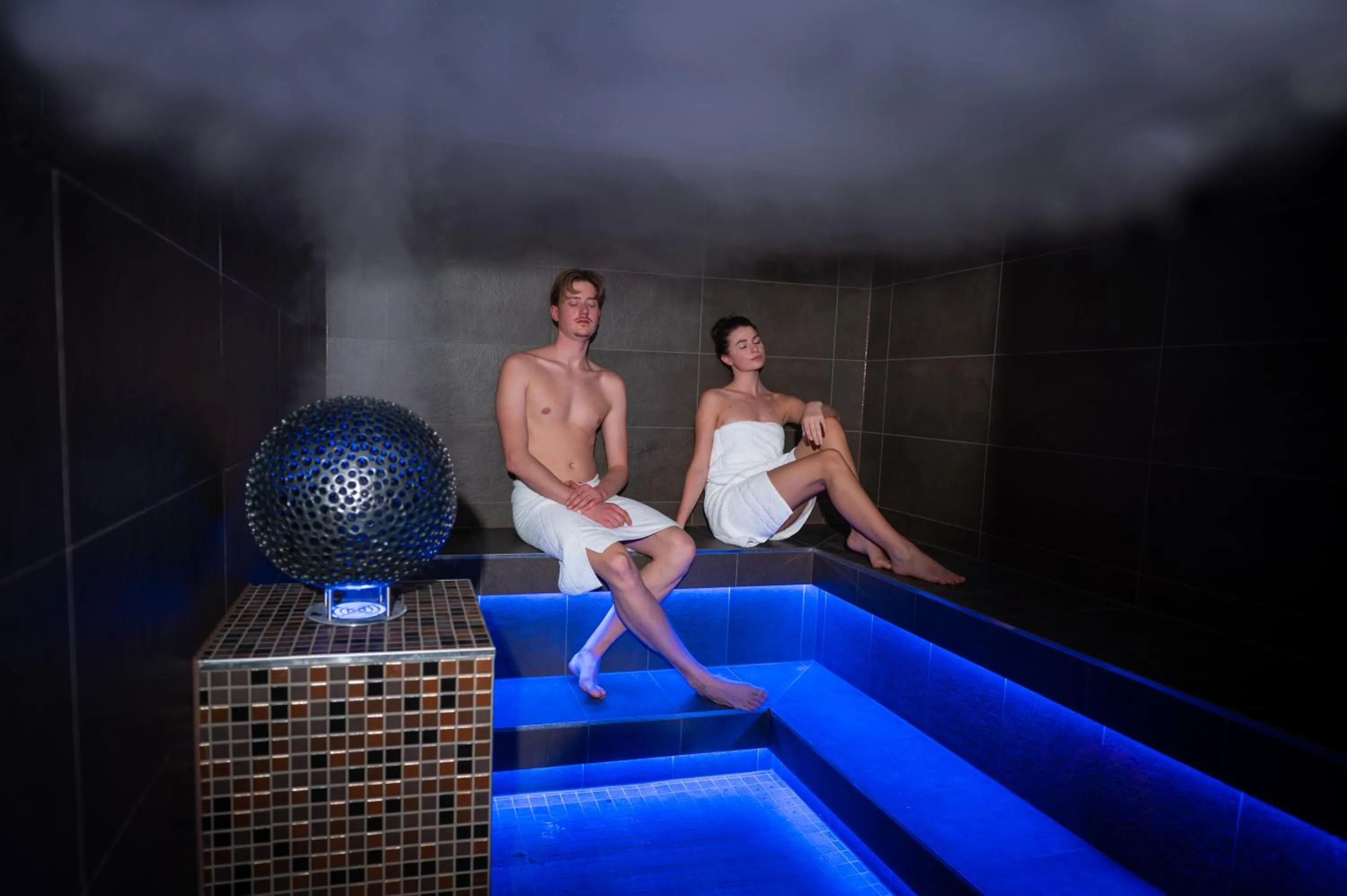 Sauna in Bio Thermalhotel Falkenhof