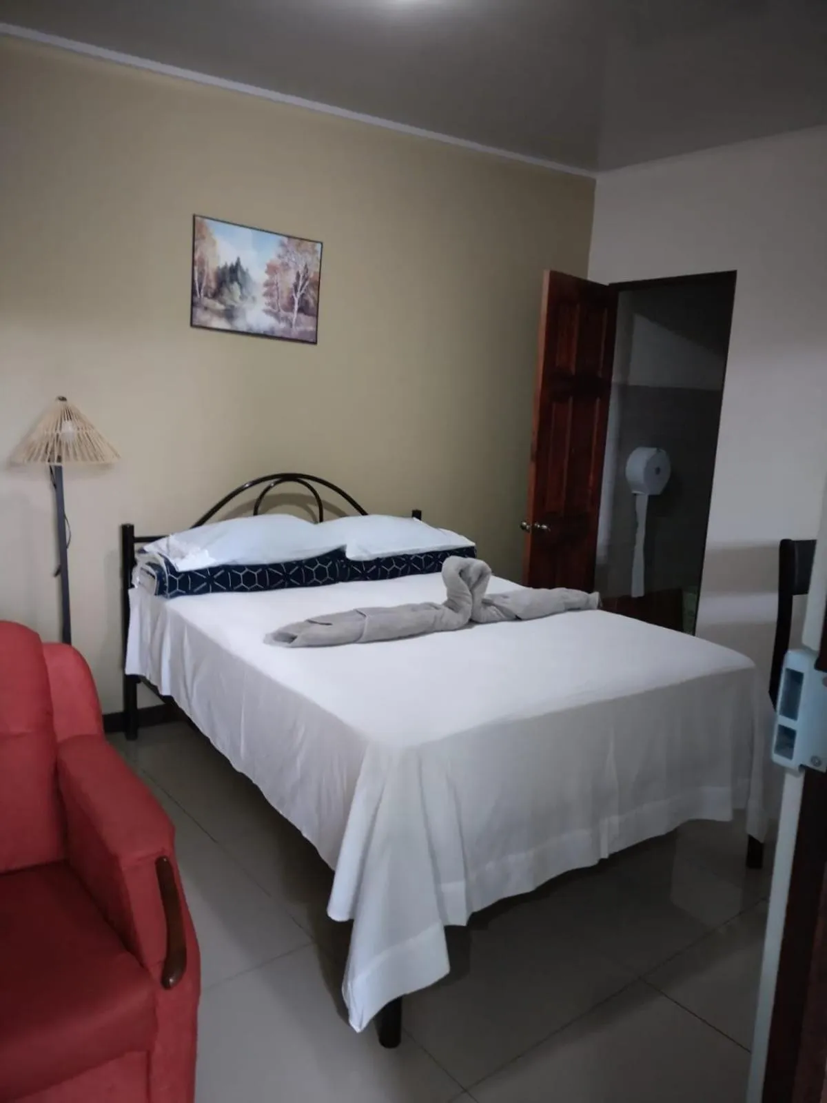 Bed in Hotel Trianon