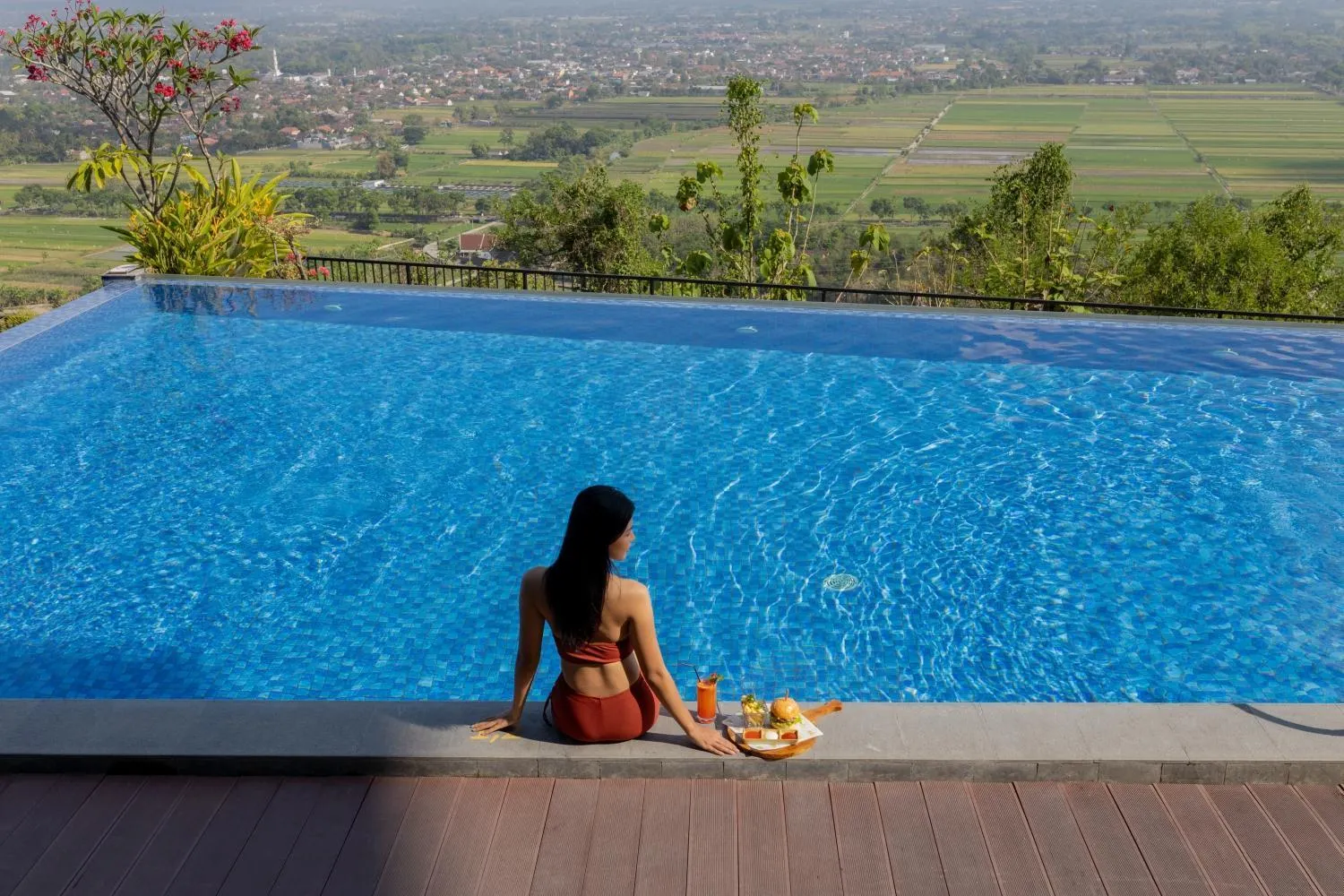 Pool view in Amaranta Prambanan Yogyakarta