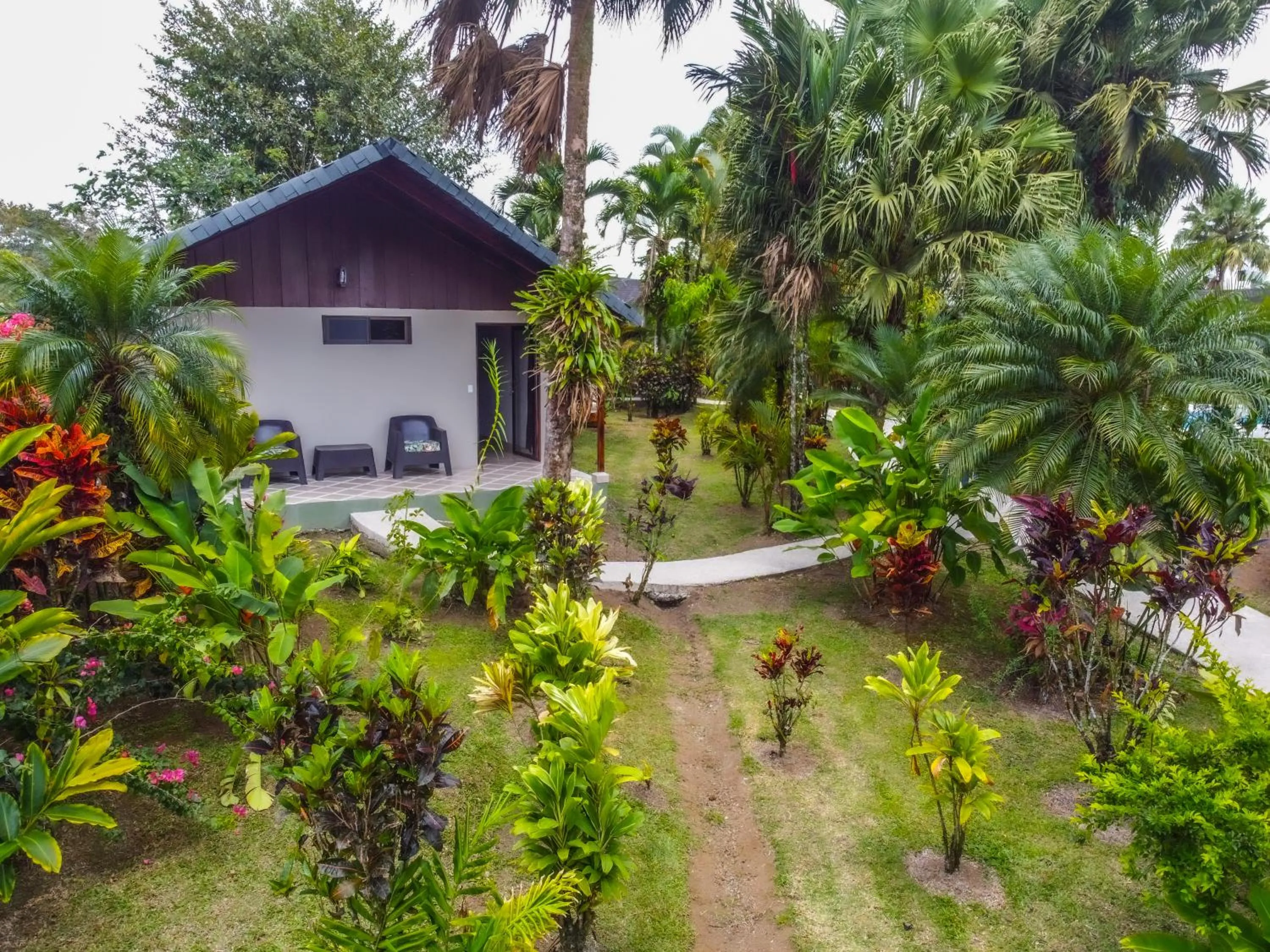 Patio in Hotel Lavas Tacotal