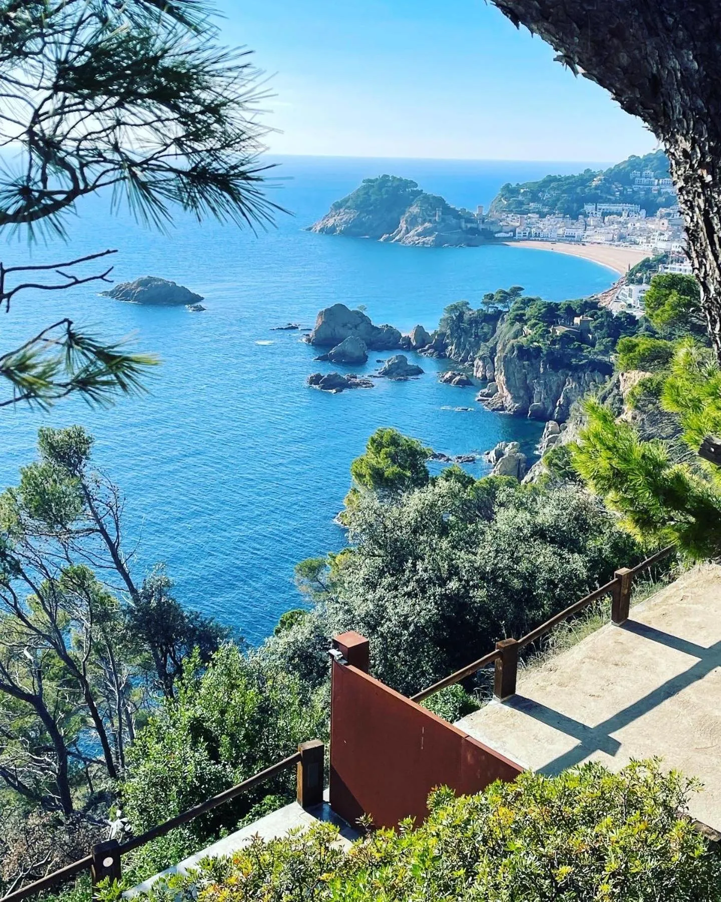 Natural landscape in P&R hostals Can Tort