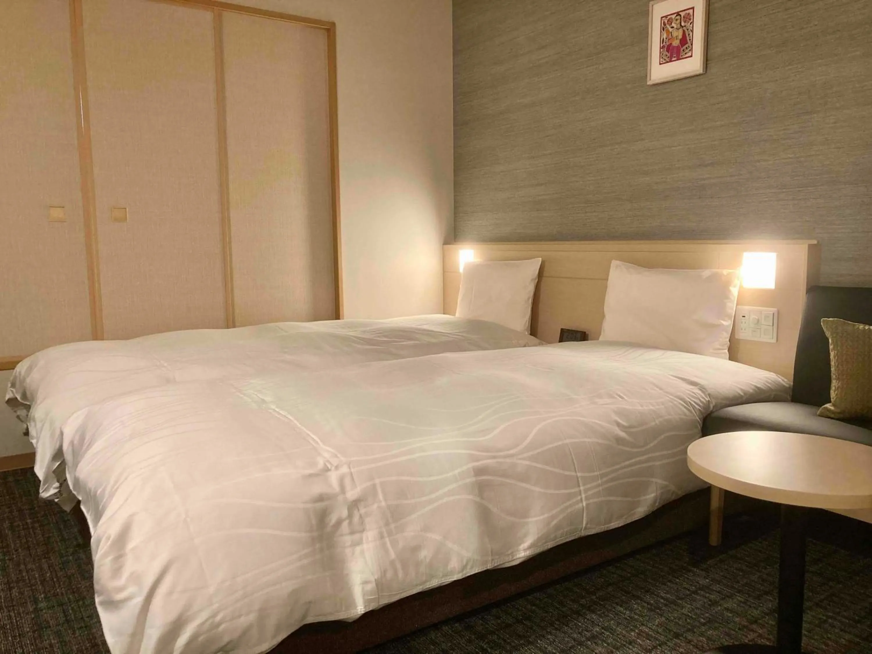 Bed in Dormy Inn Premium Ginza - Natural Hot Spring