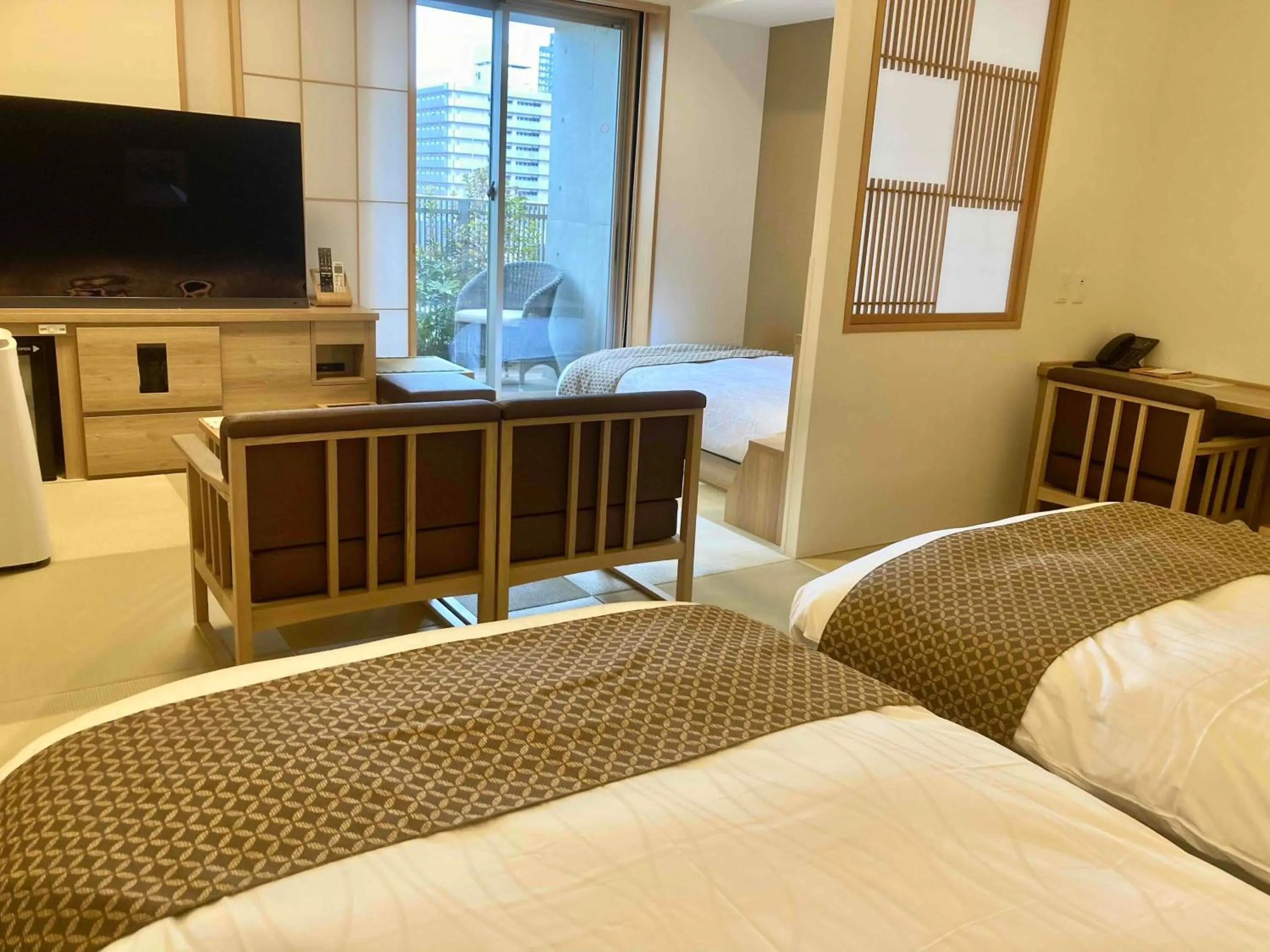 Bed in Dormy Inn Premium Ginza - Natural Hot Spring