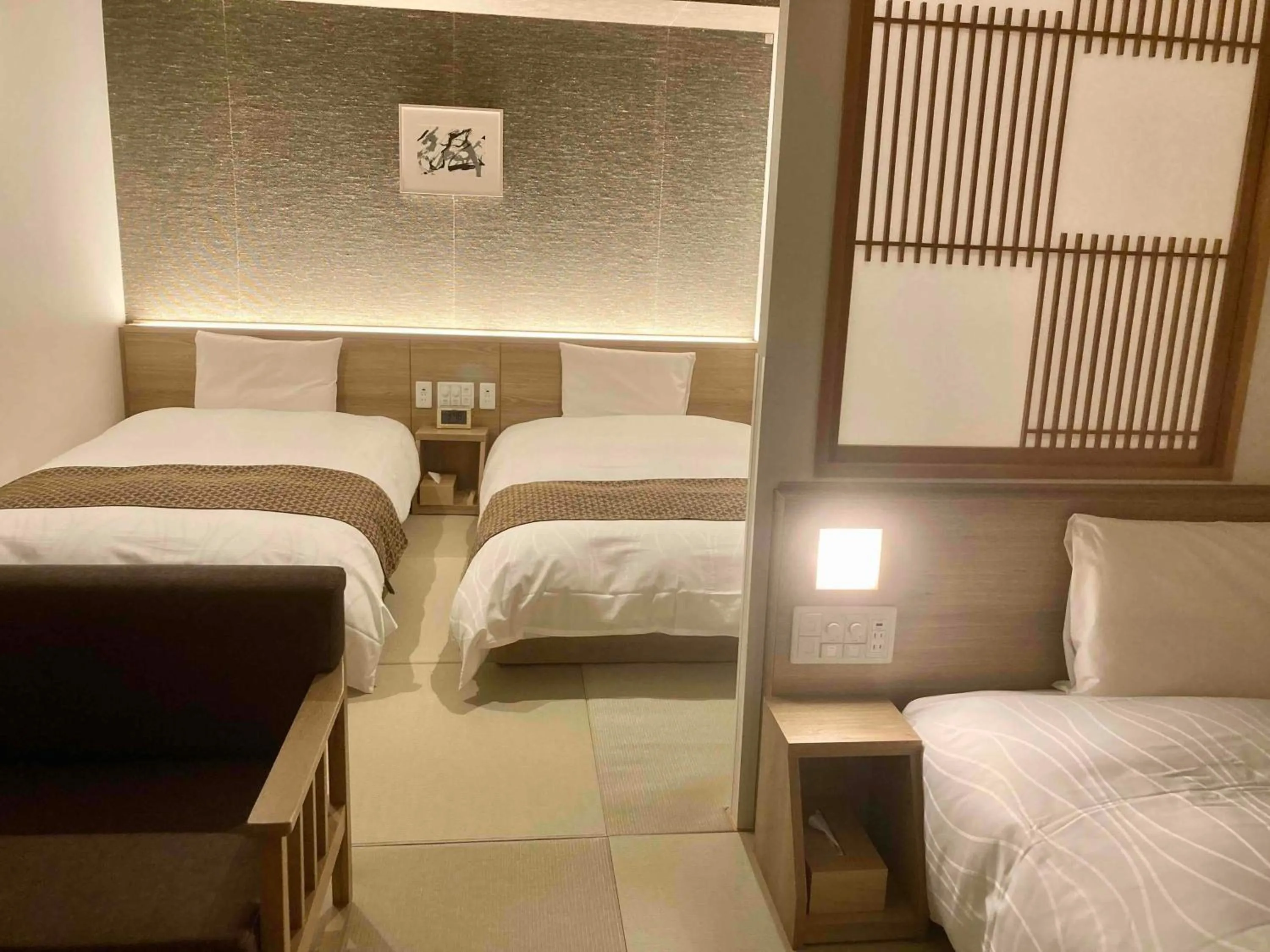 Bed in Dormy Inn Premium Ginza - Natural Hot Spring
