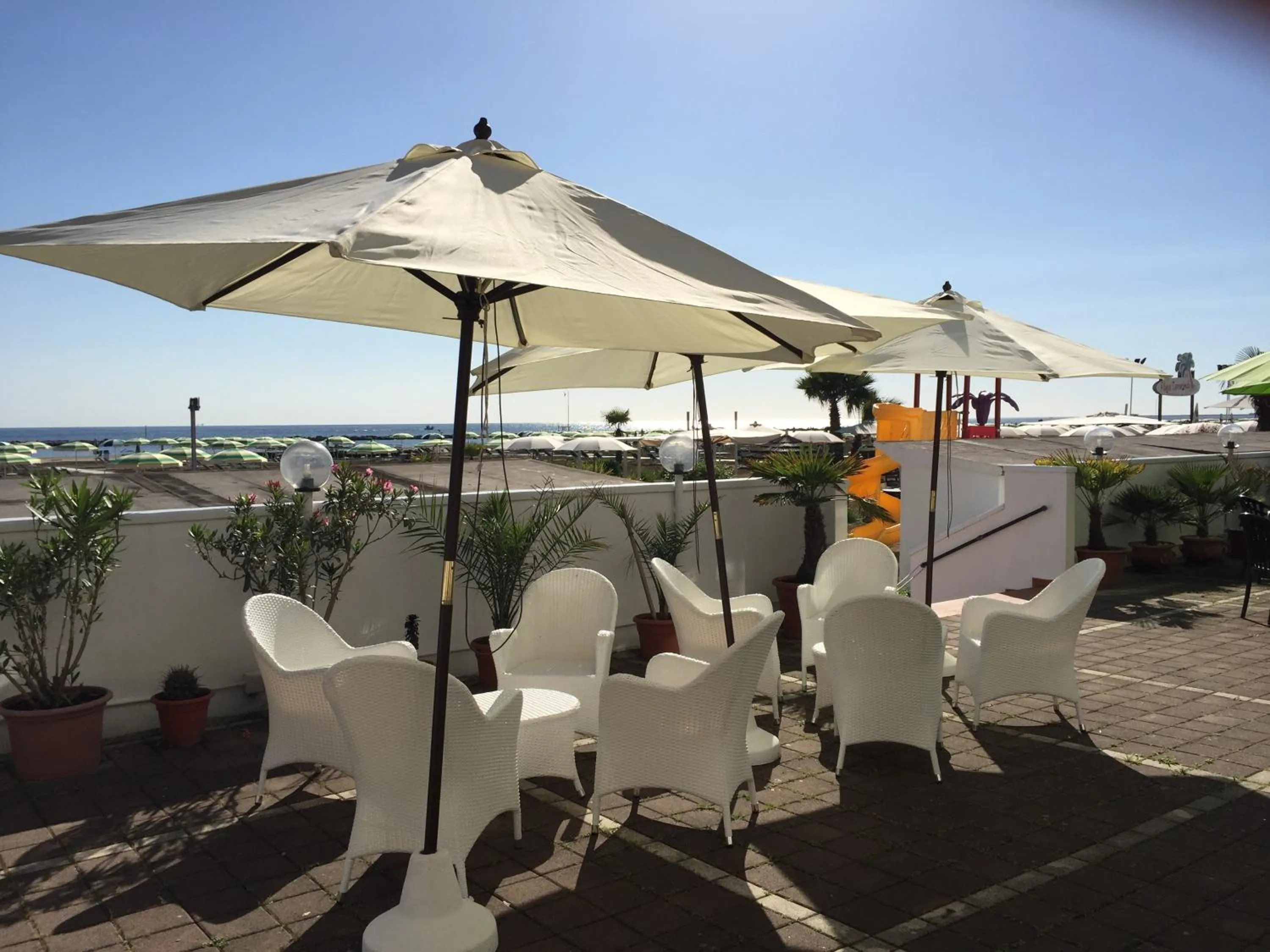 Sea view in Hotel Belvedere Spiaggia