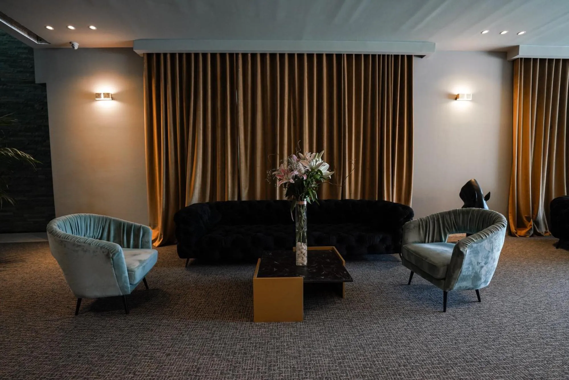 Seating area in The Central View Boutique Hotel