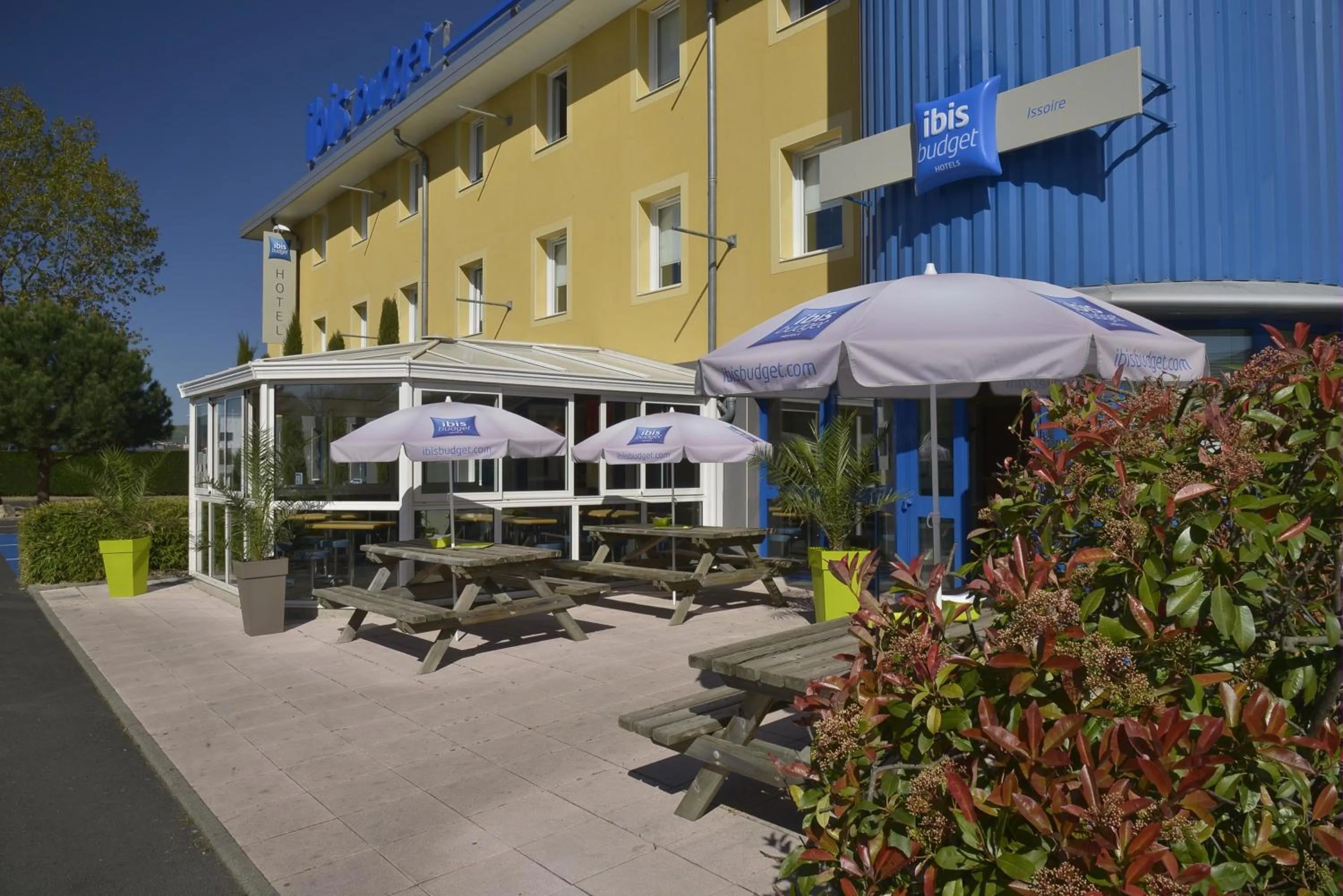 Balcony/Terrace in ibis budget Issoire