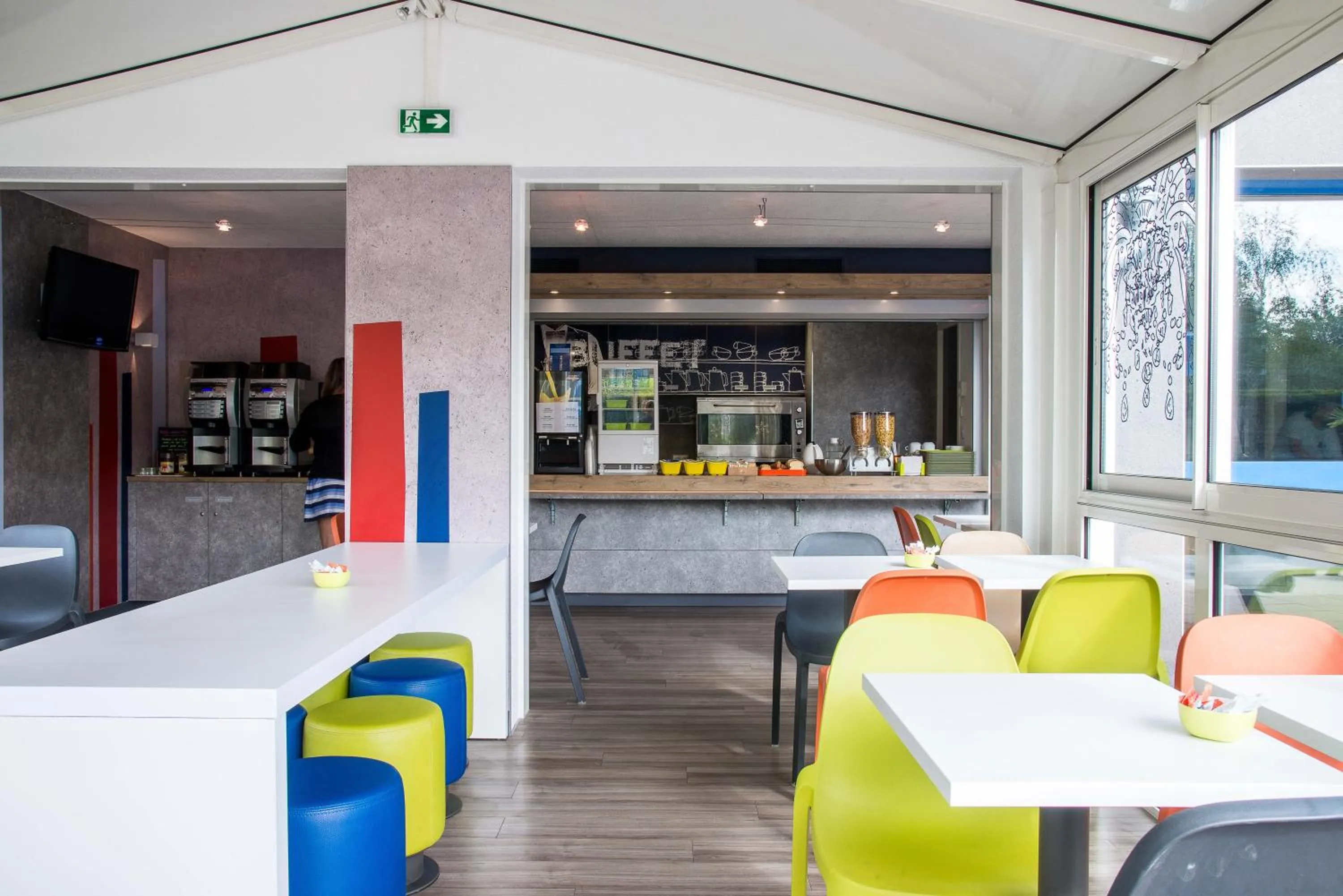 Lobby or reception in ibis budget Issoire