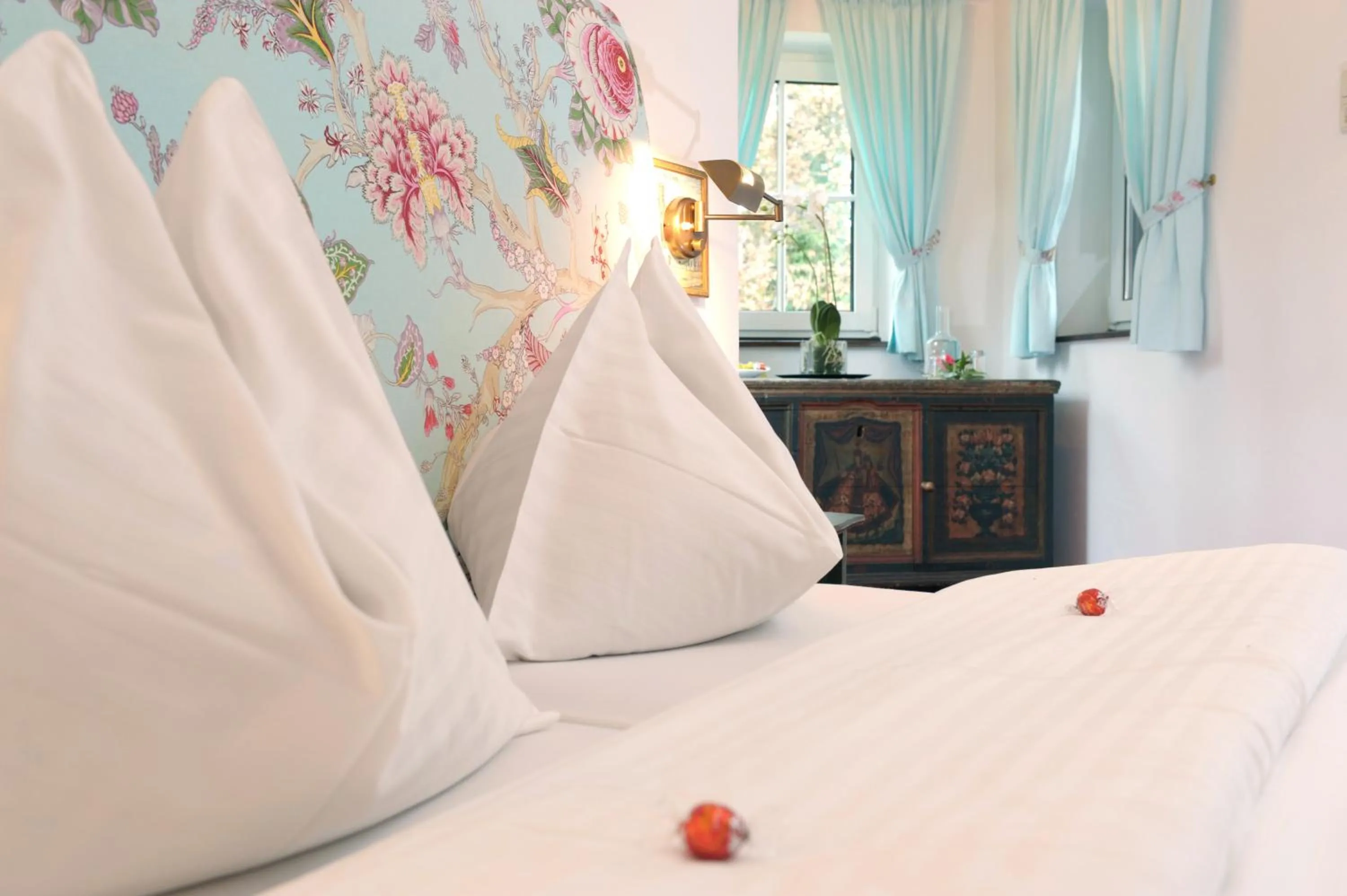 Bed in Hotel Schloss Leonstain