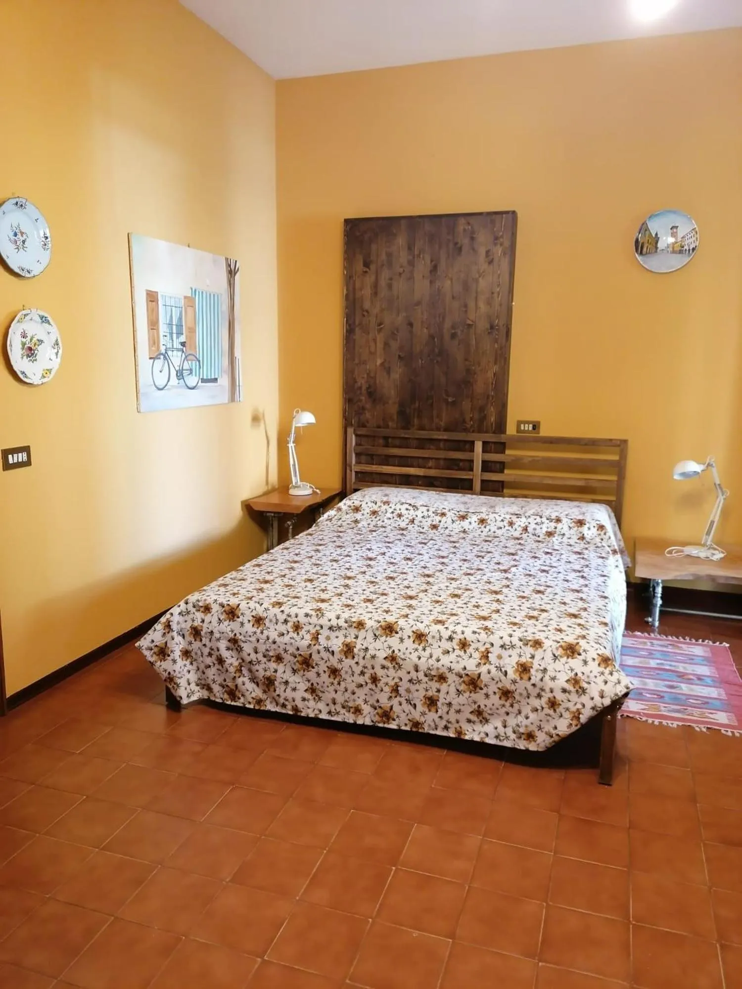 Bed in B&b rustic chic Casa Salva