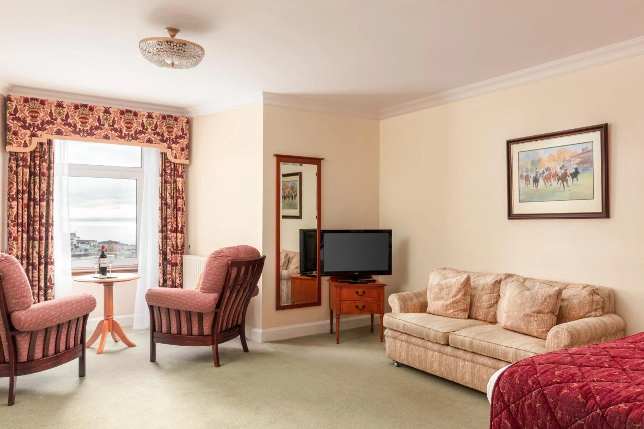 Bedroom in Fernhill Hotel