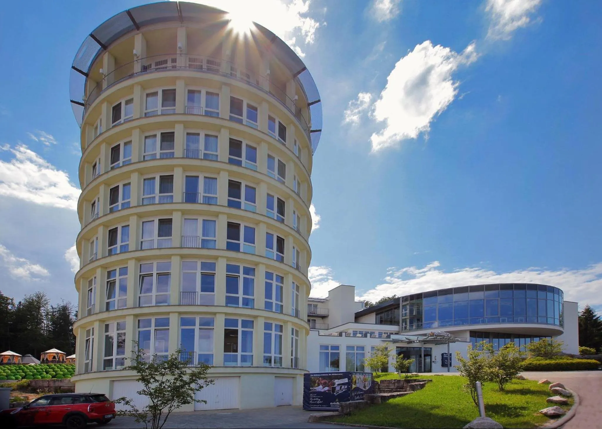 Facade/entrance in Raitelberg Resort