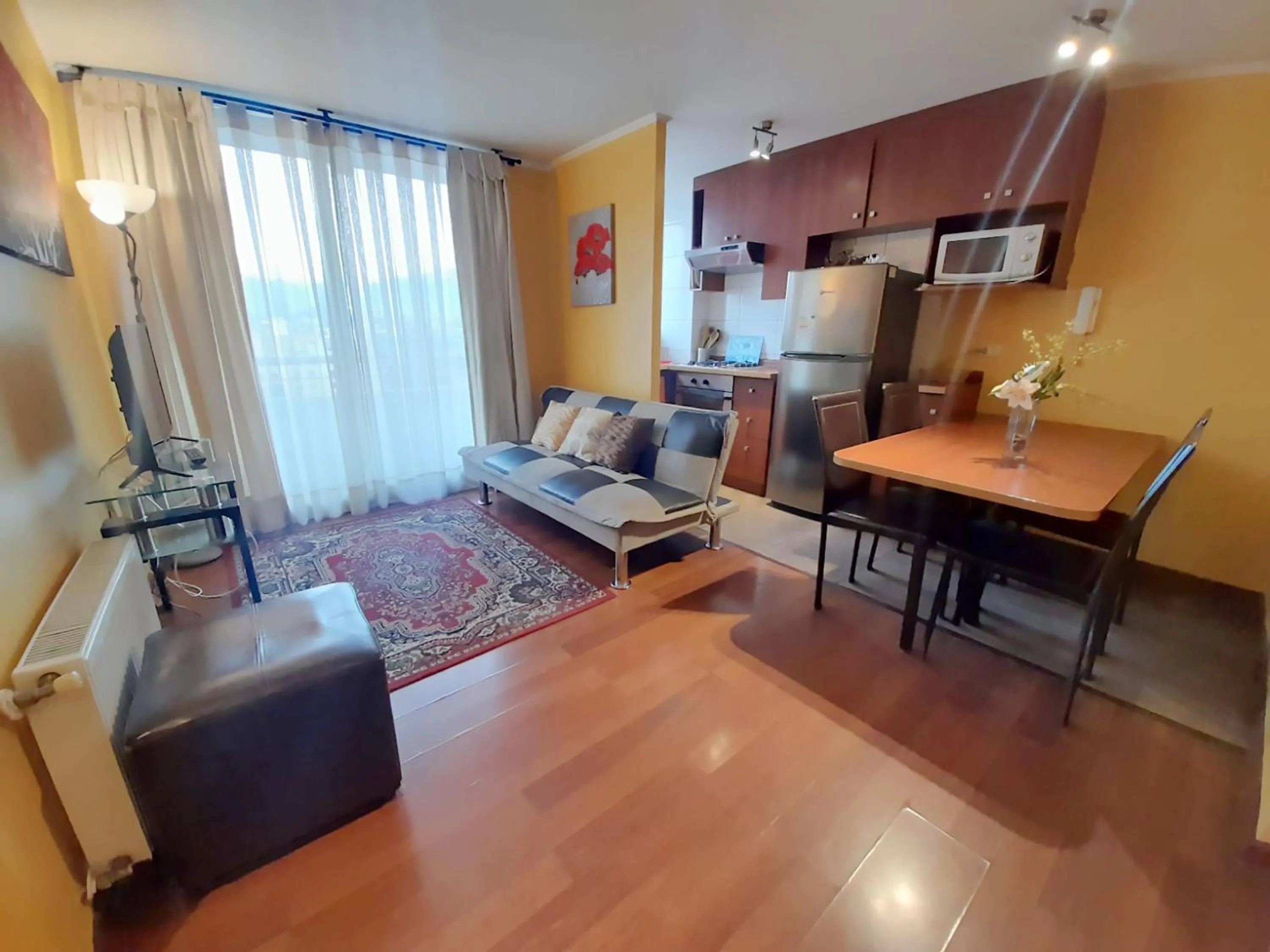 Kitchen or kitchenette in VIP Apartments Chile