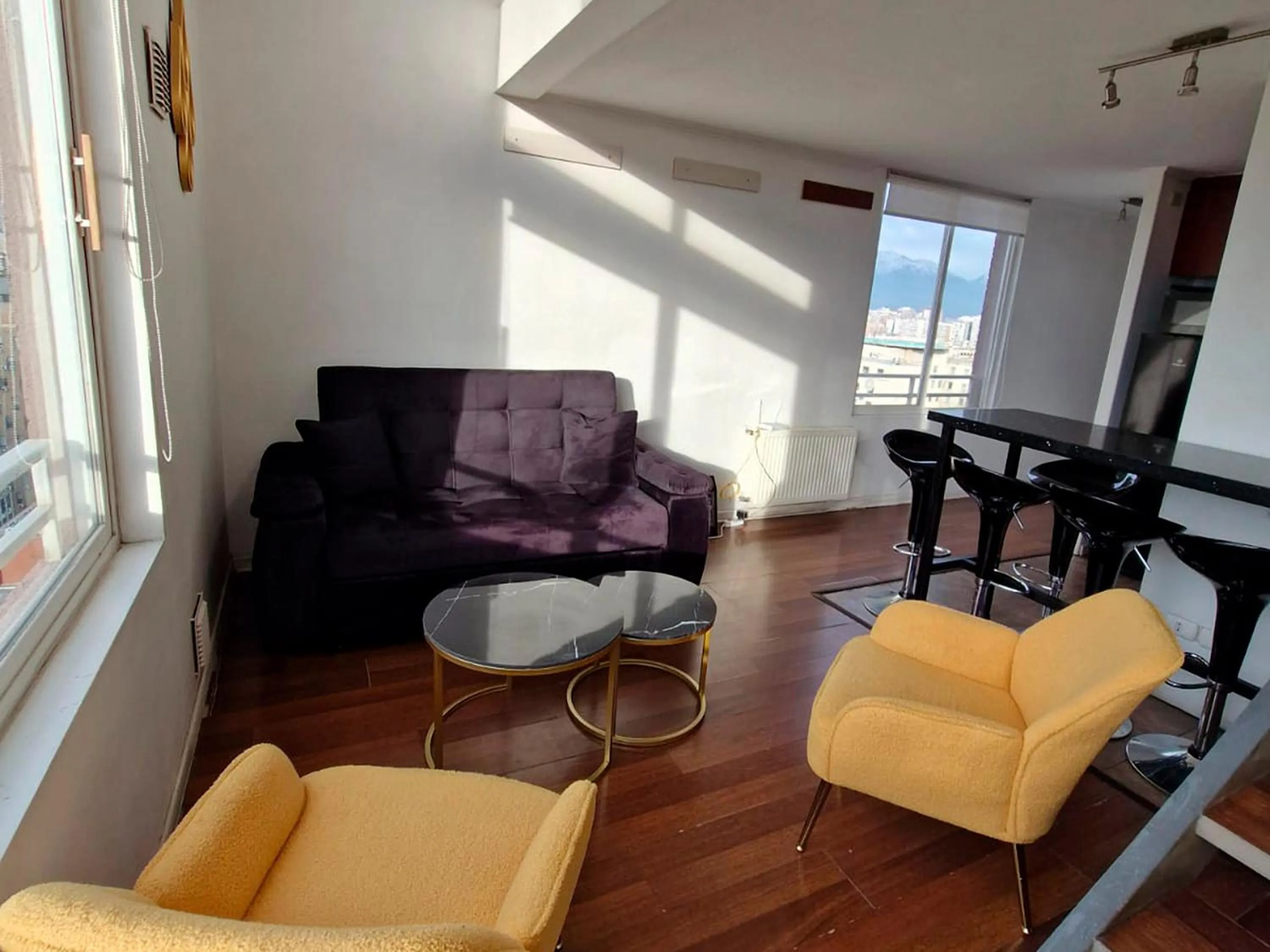 Living room in VIP Apartments Chile