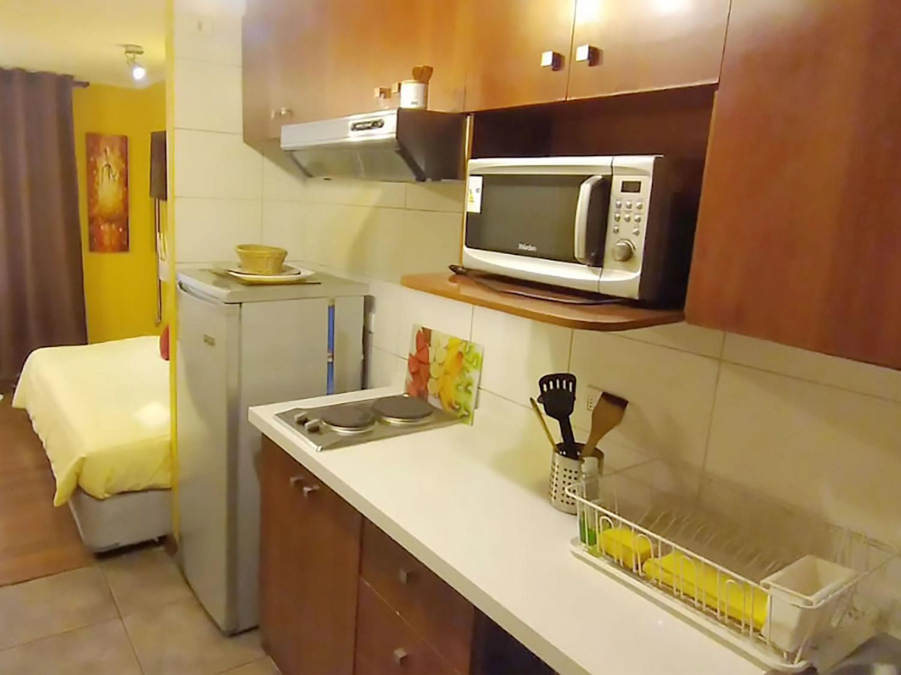 Kitchen or kitchenette in VIP Apartments Chile