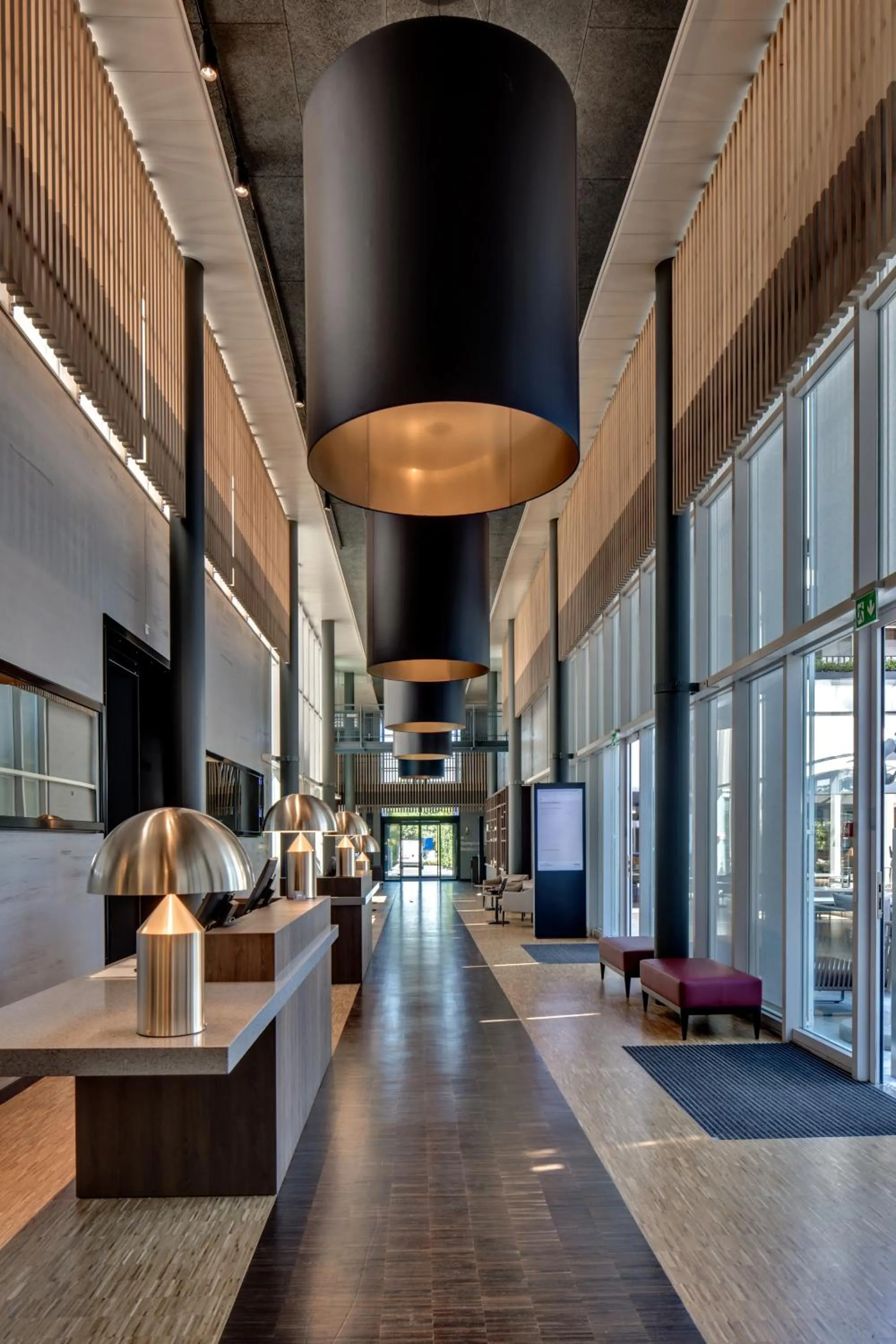 Lobby or reception in Hotel Sempachersee