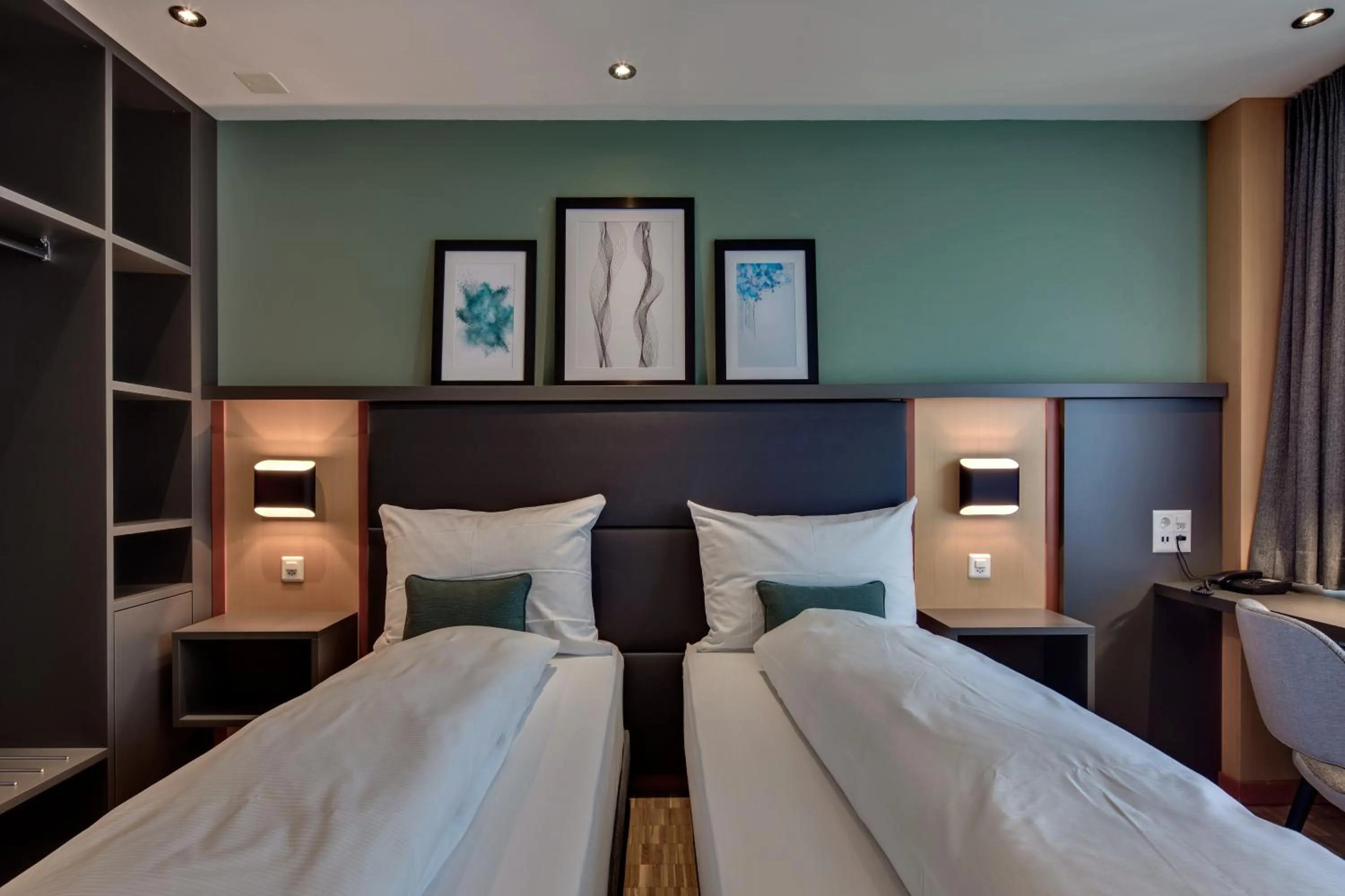 Bed in Hotel Sempachersee