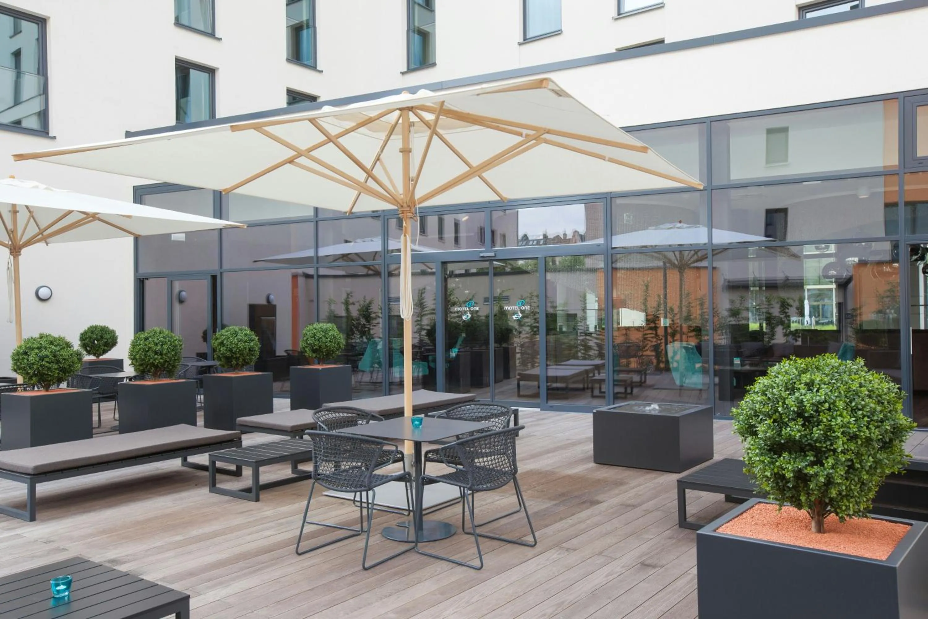 Balcony/Terrace in Motel One Frankfurt Messe