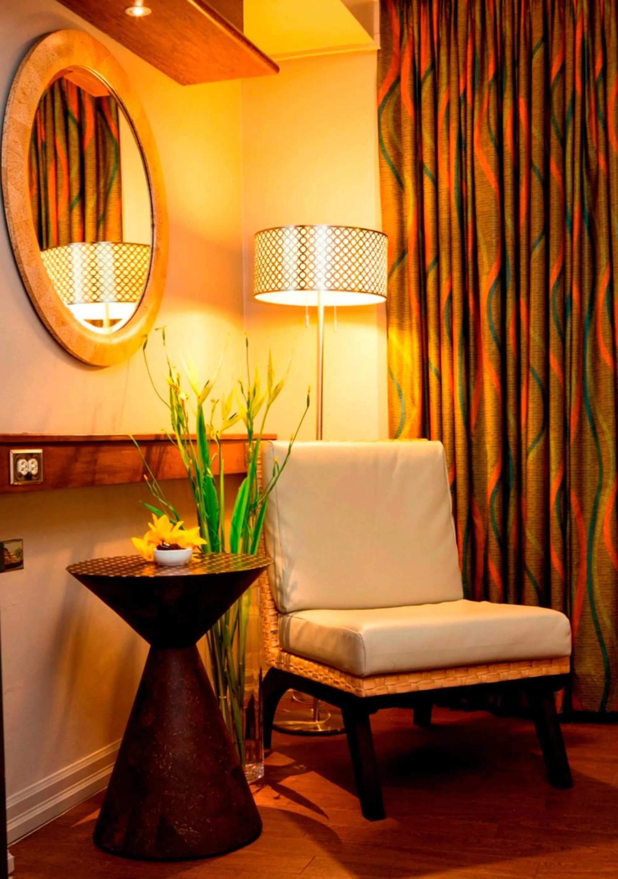 Decorative detail in Kapok Hotel