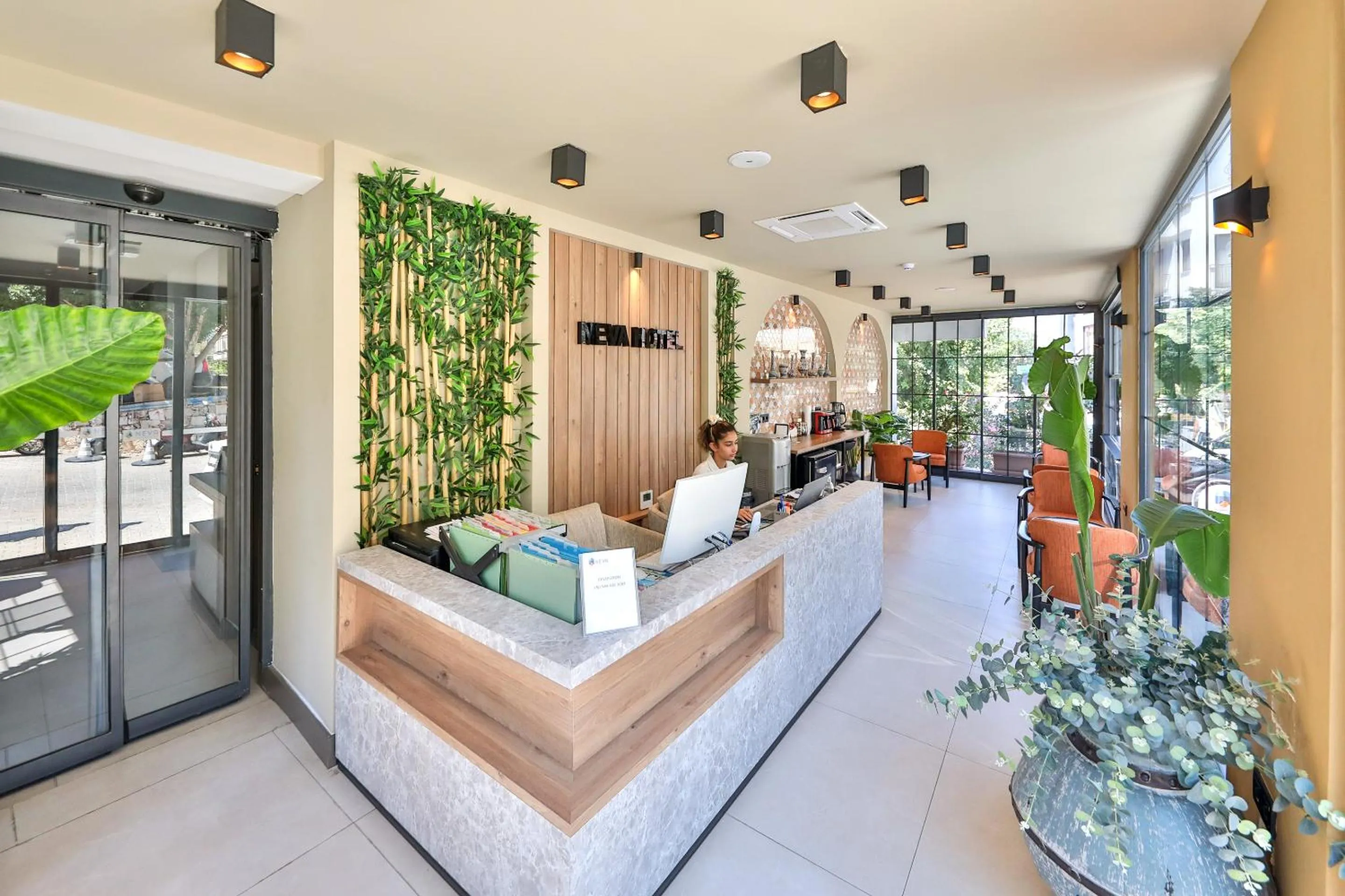 Lobby or reception in Neva Kaş