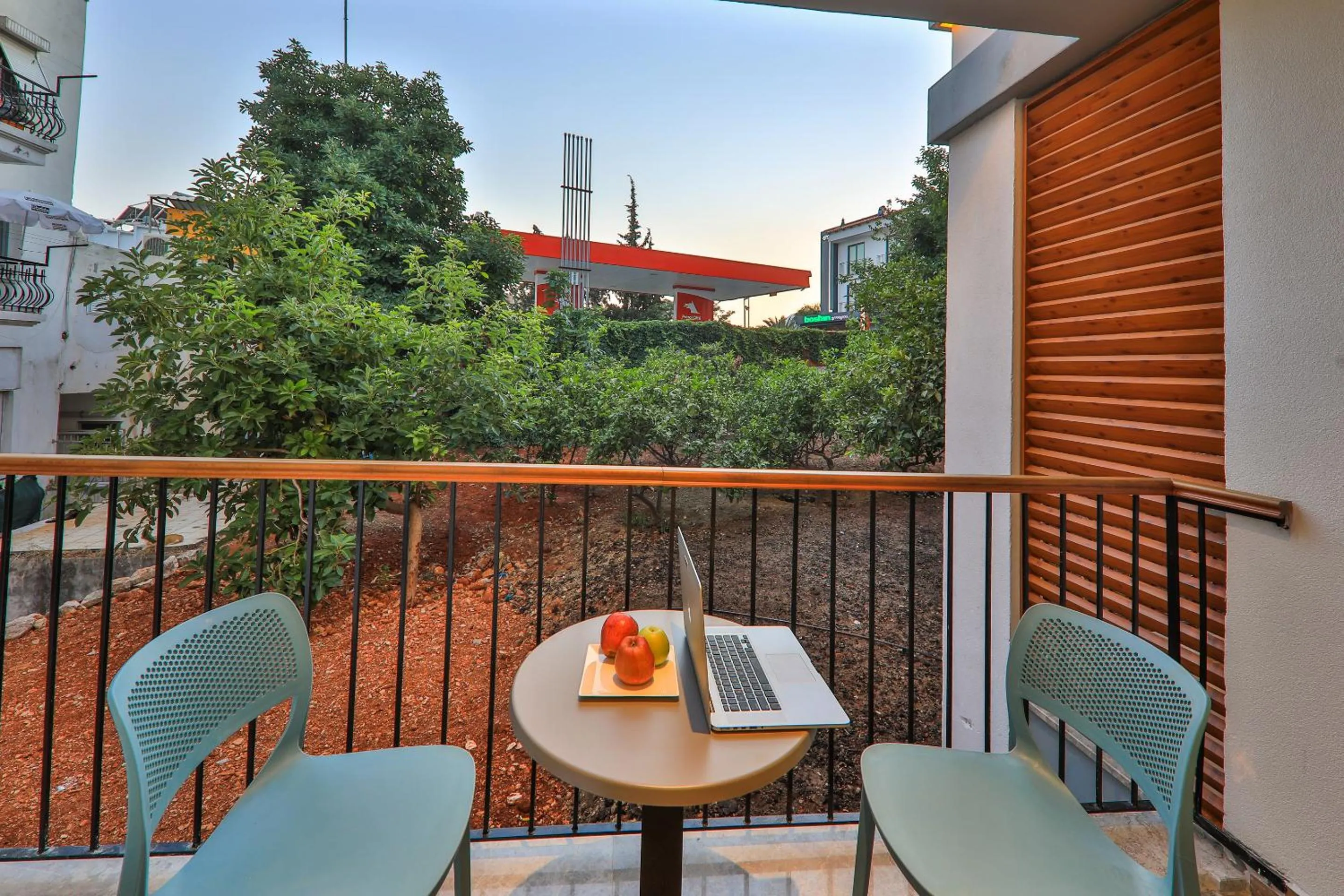 Garden view in Neva Kaş