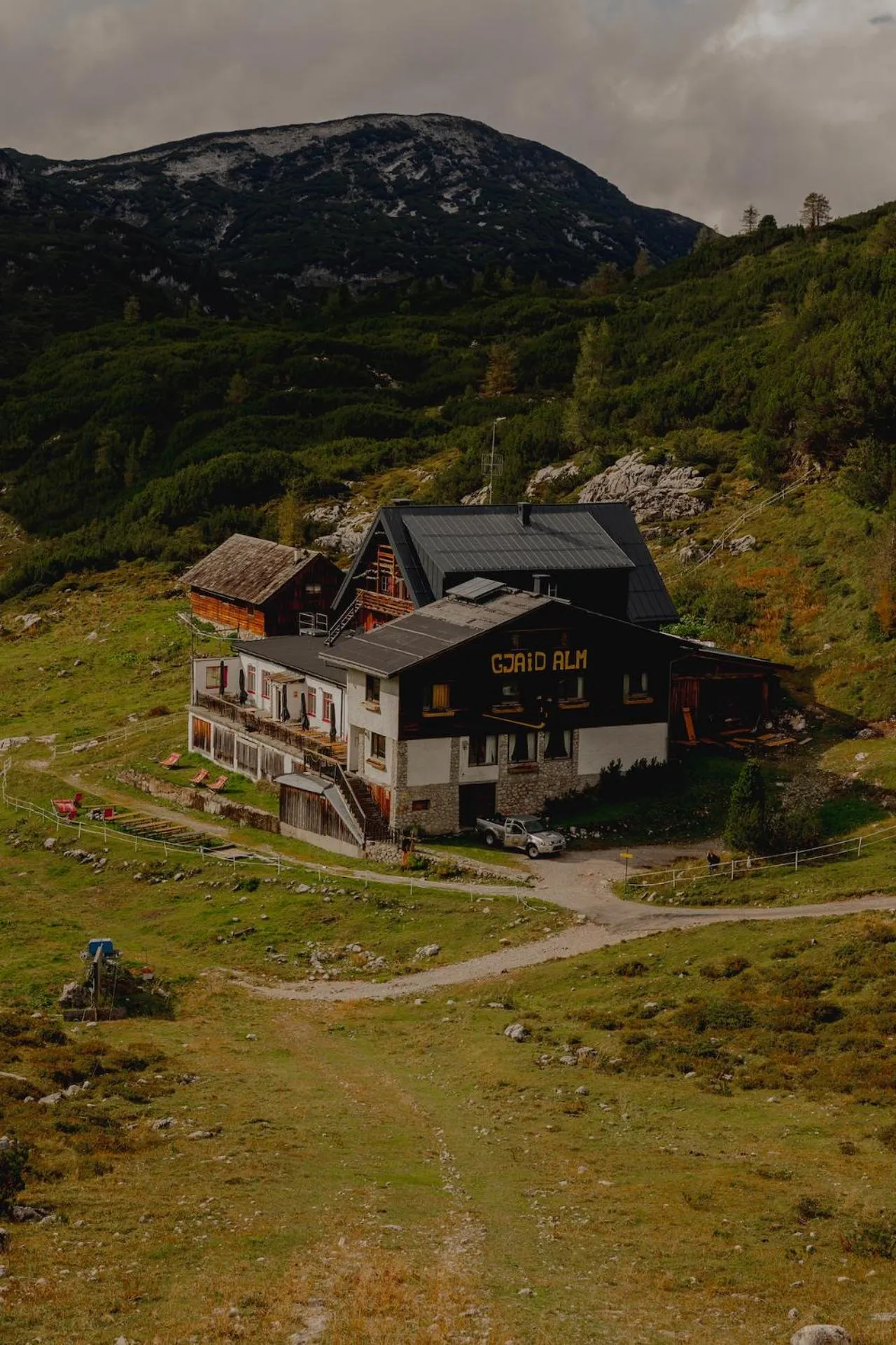 Gjaid-Alm 1739m am Dachstein-Only Accessible by Cable Car