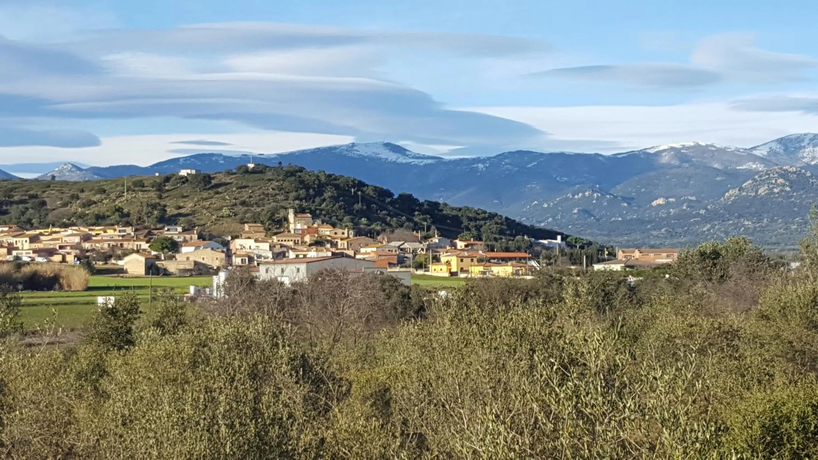 City view in La Casa dels Lledoners
