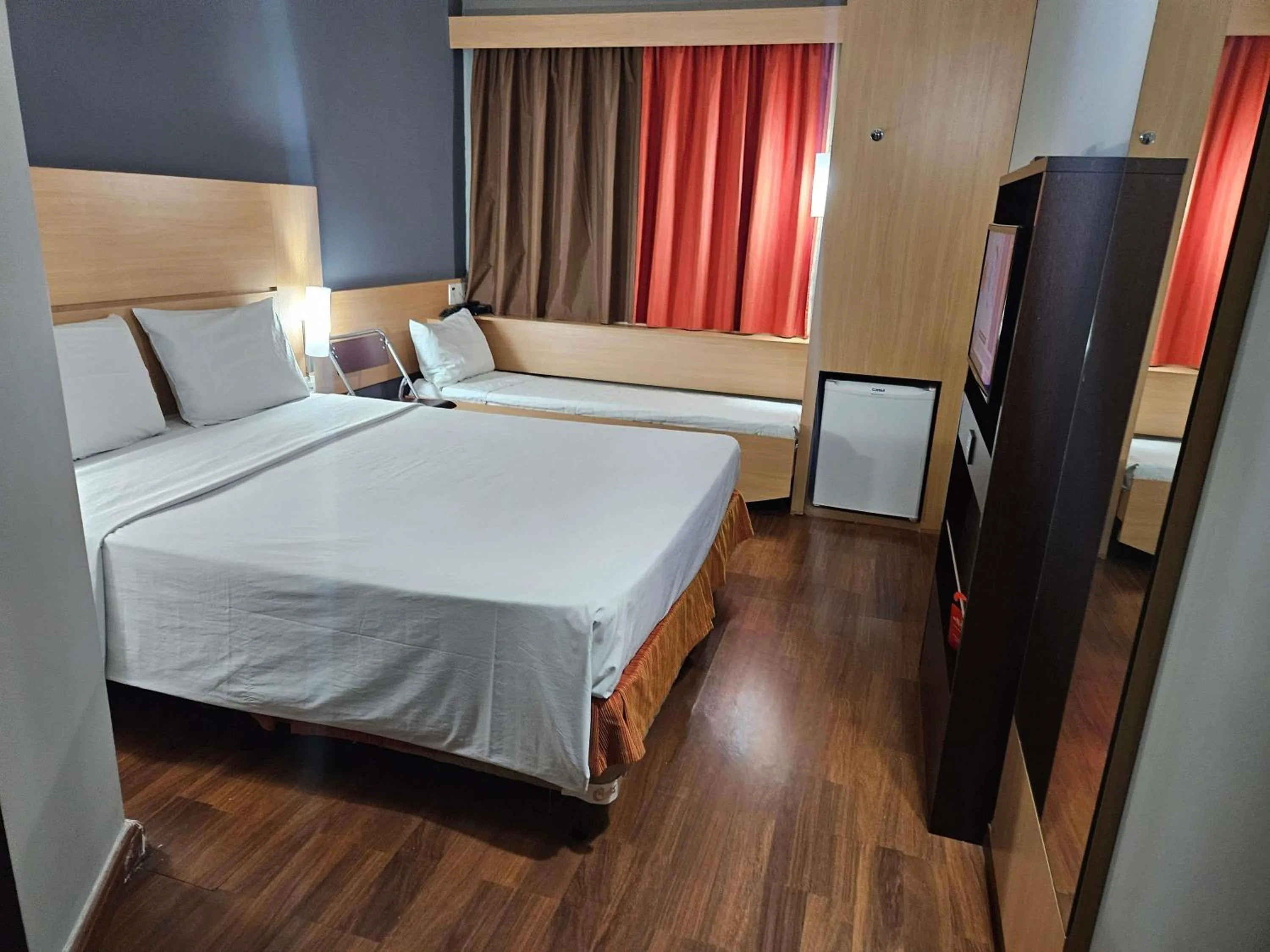 Bedroom, Bed in Ibis Mossoro