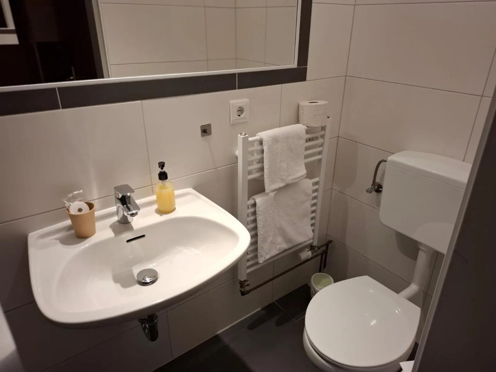 Bathroom in Hotel Am Schwarzen Berg