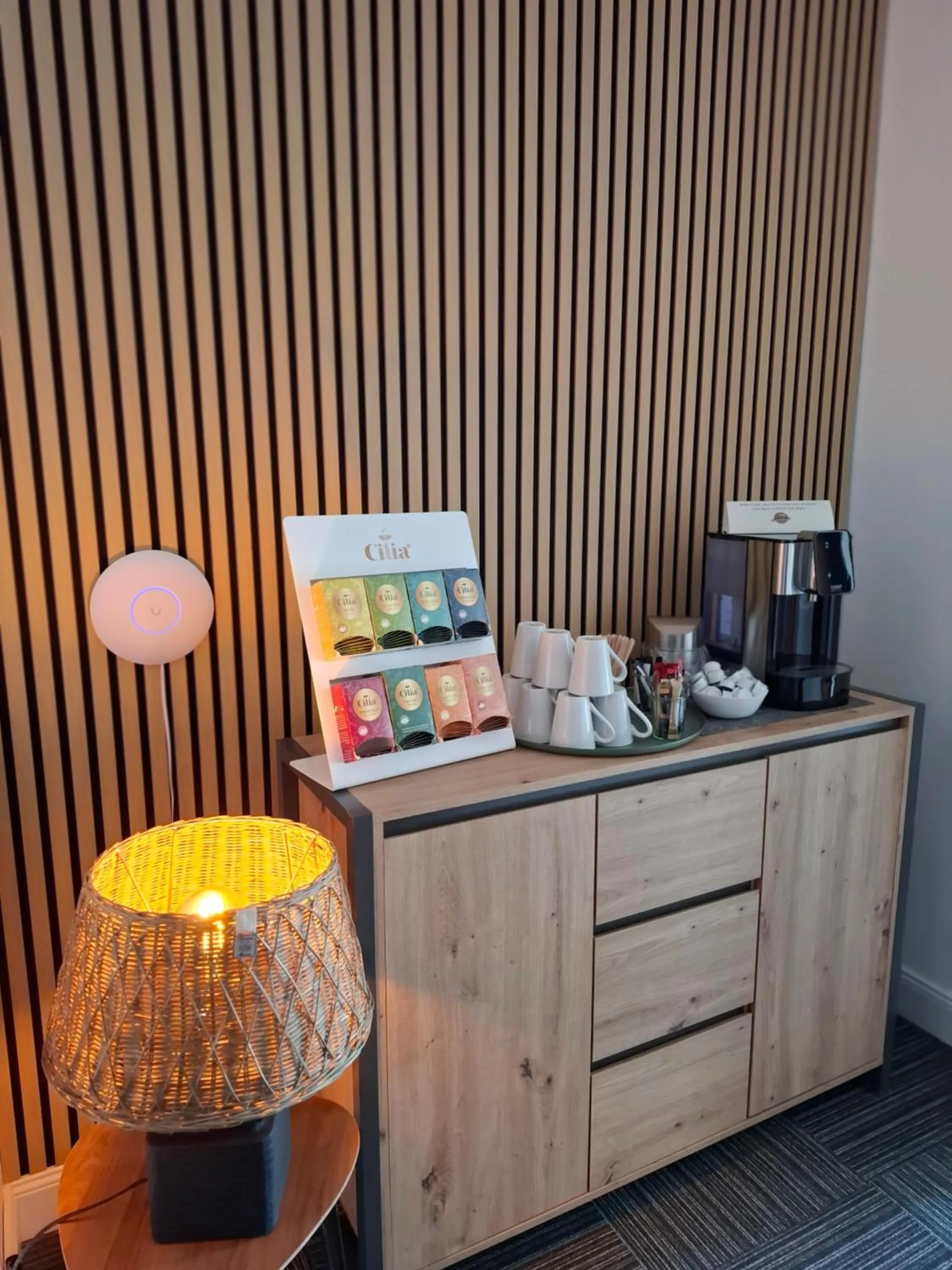 Coffee/tea facilities in Hotel Am Schwarzen Berg