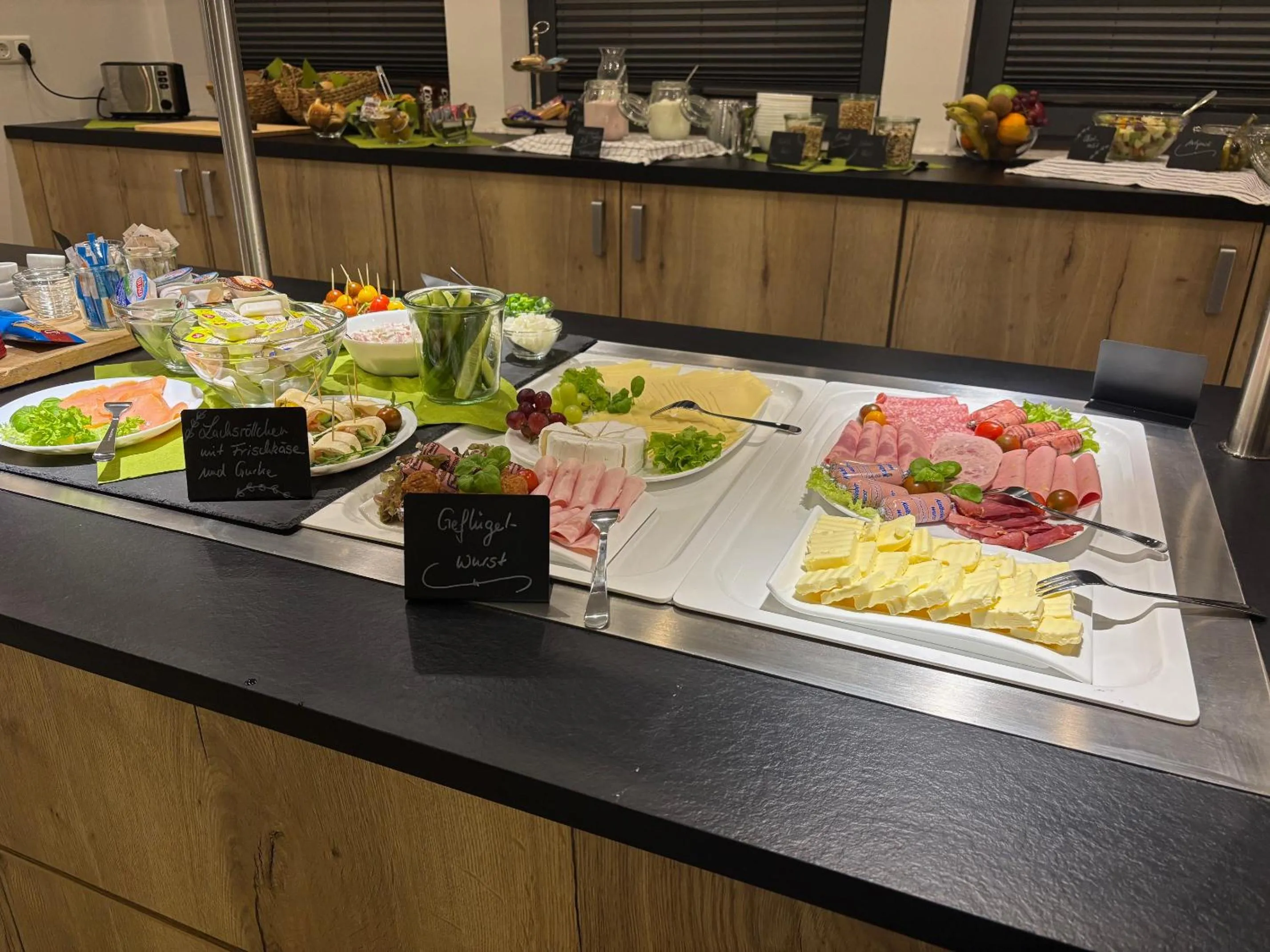 Breakfast in Hotel Am Schwarzen Berg