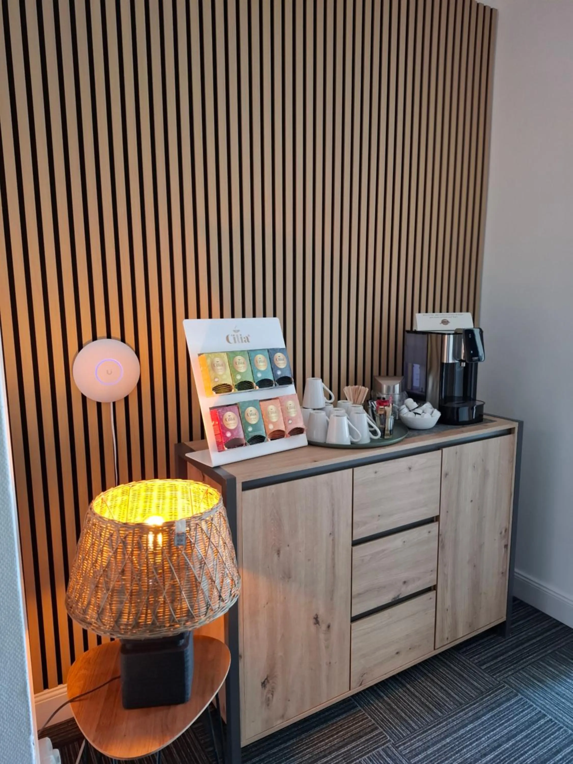 Coffee/tea facilities in Hotel Am Schwarzen Berg