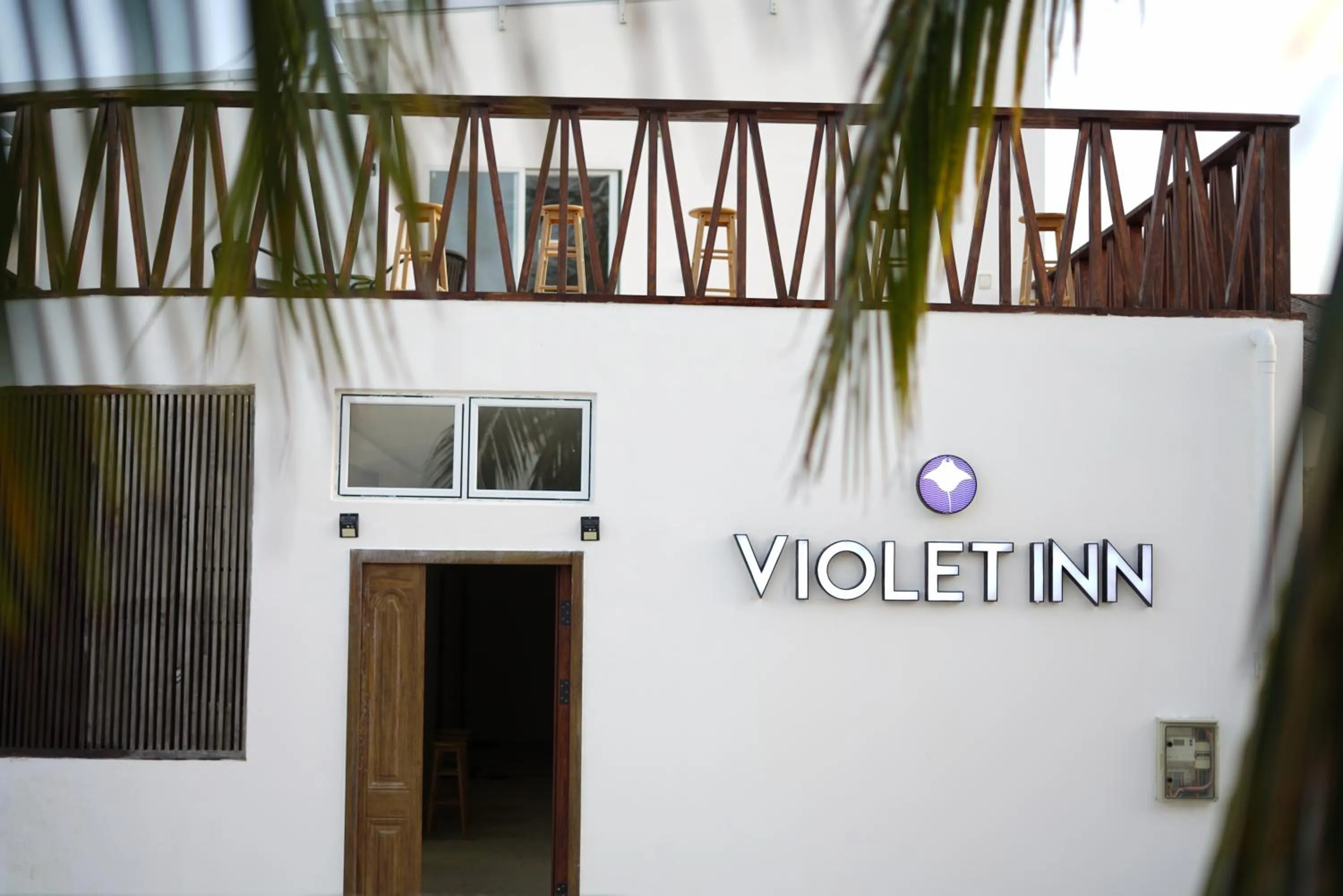 Property building in Violet Inn Hotel