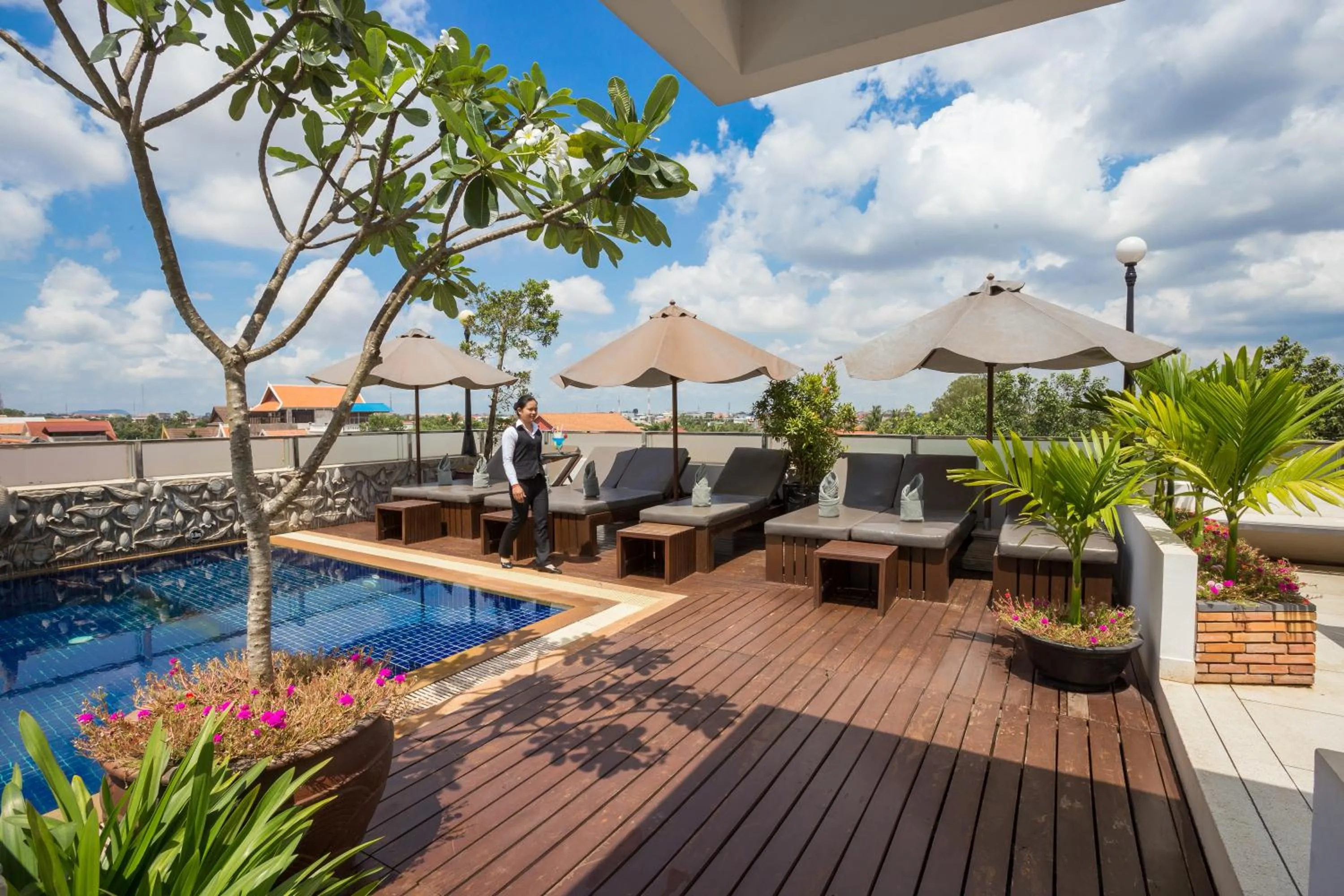 Swimming pool in Nita by Vo Luxury Hotel