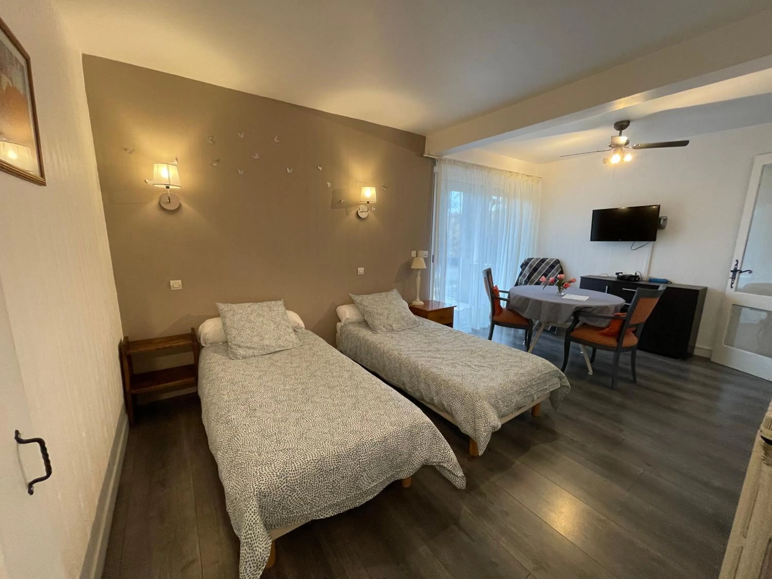 Bedroom, Bed in Résidence Les Milandes