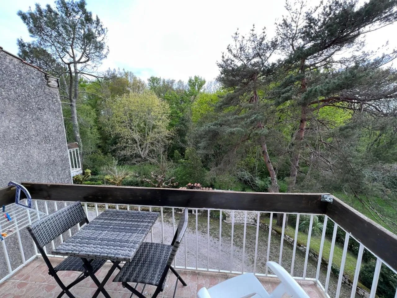 Balcony/Terrace in Résidence Les Milandes