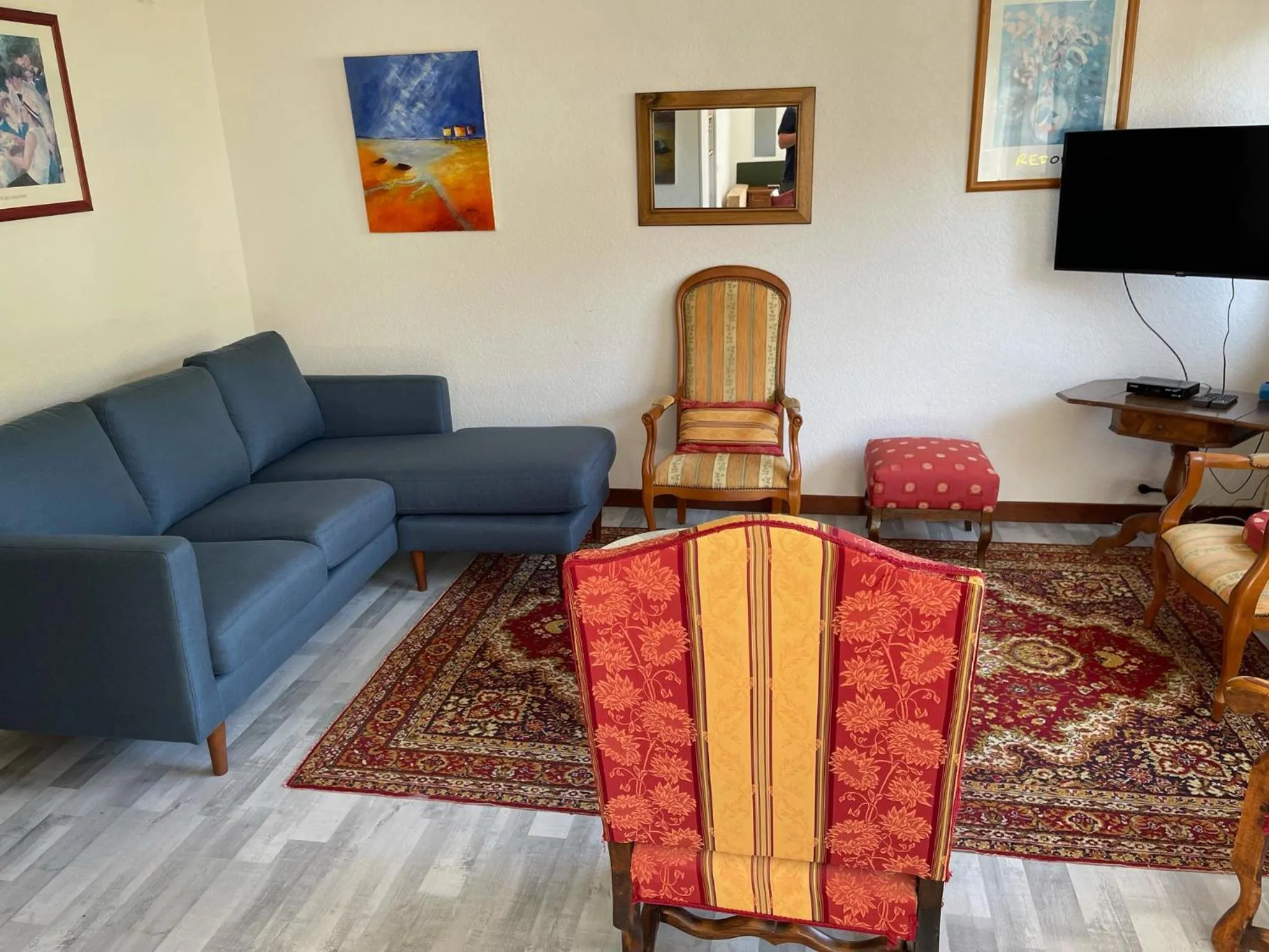 Living room in Résidence Les Milandes