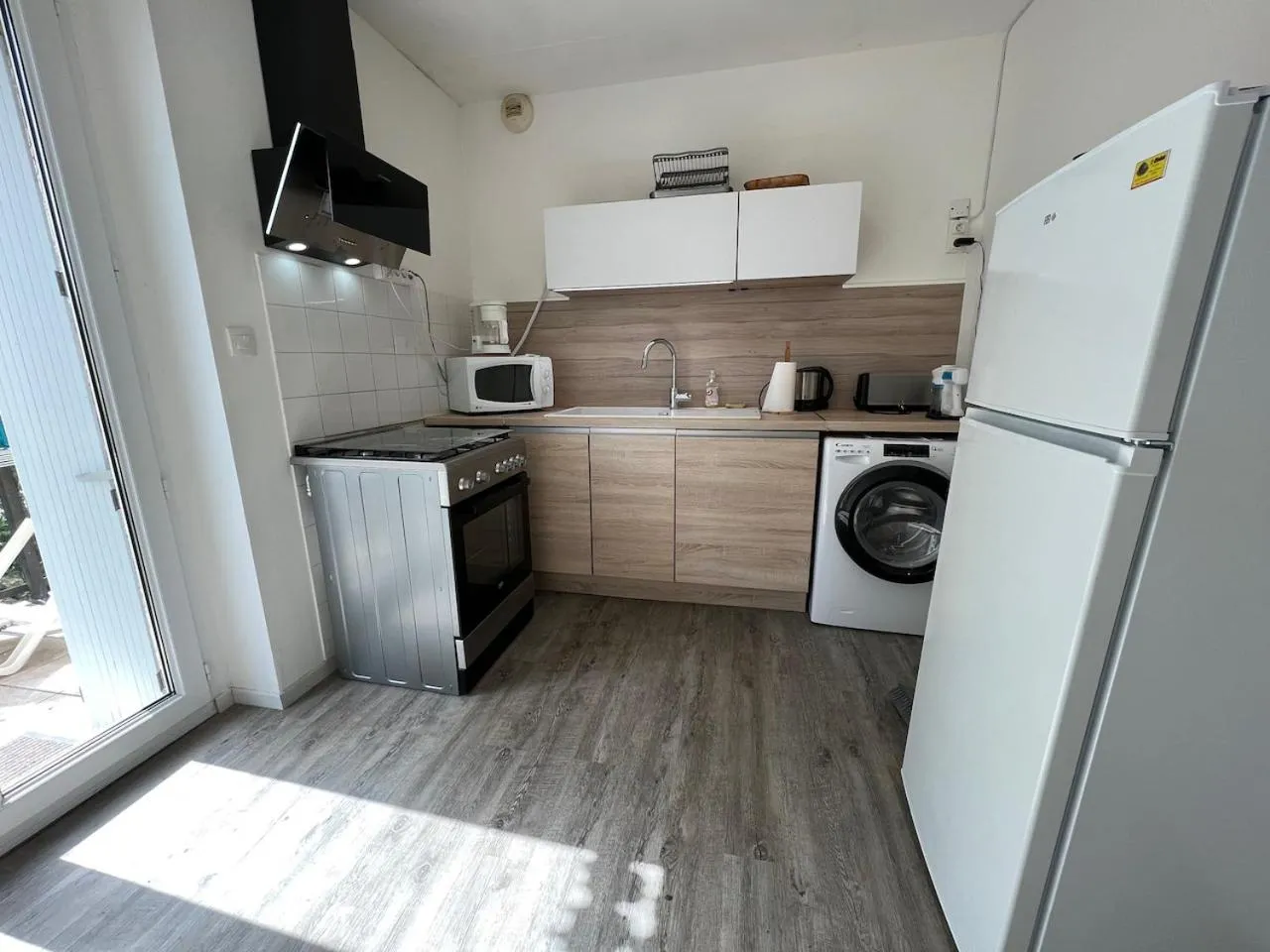 kitchen in Résidence Les Milandes