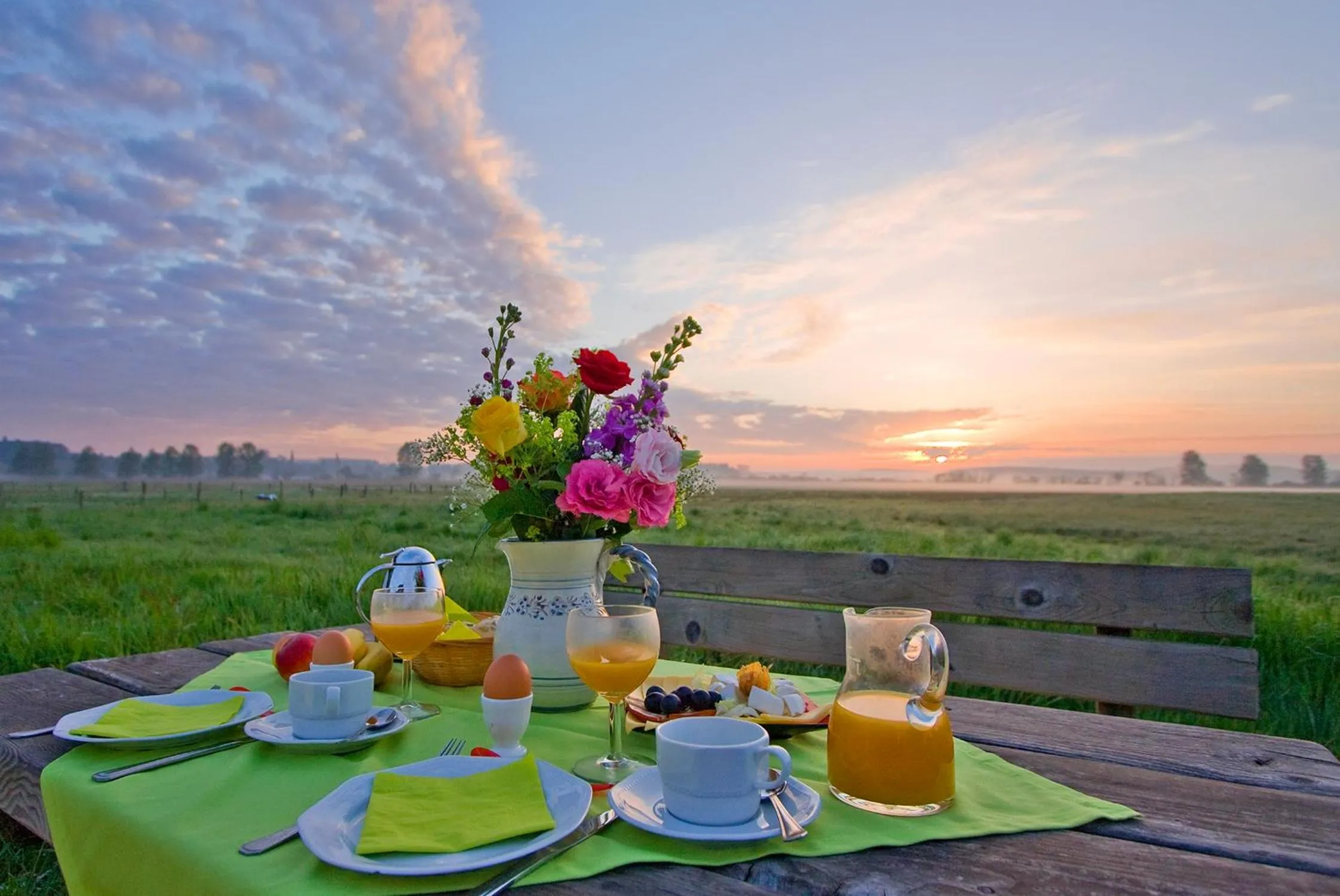 Breakfast in Hotel am Müritz-Nationalpark