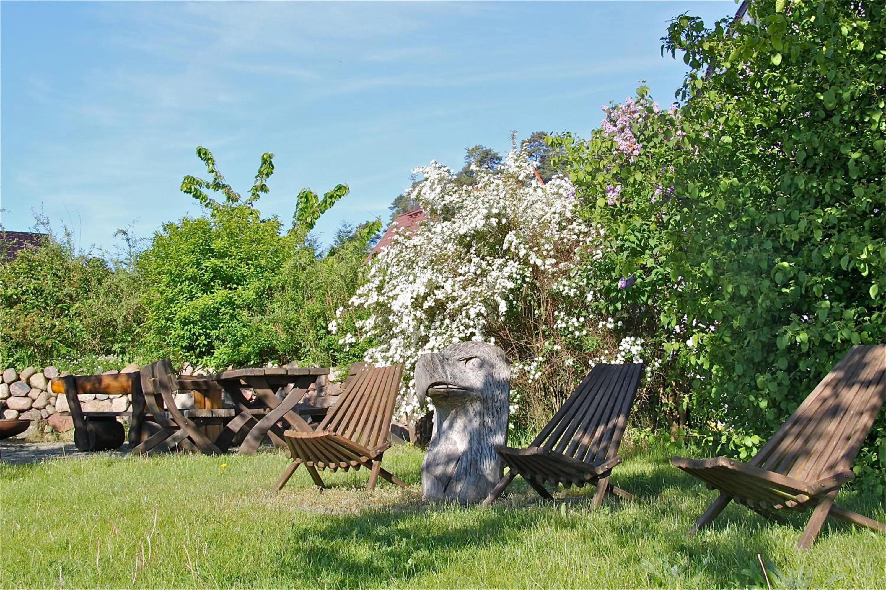 Garden in Hotel am Müritz-Nationalpark