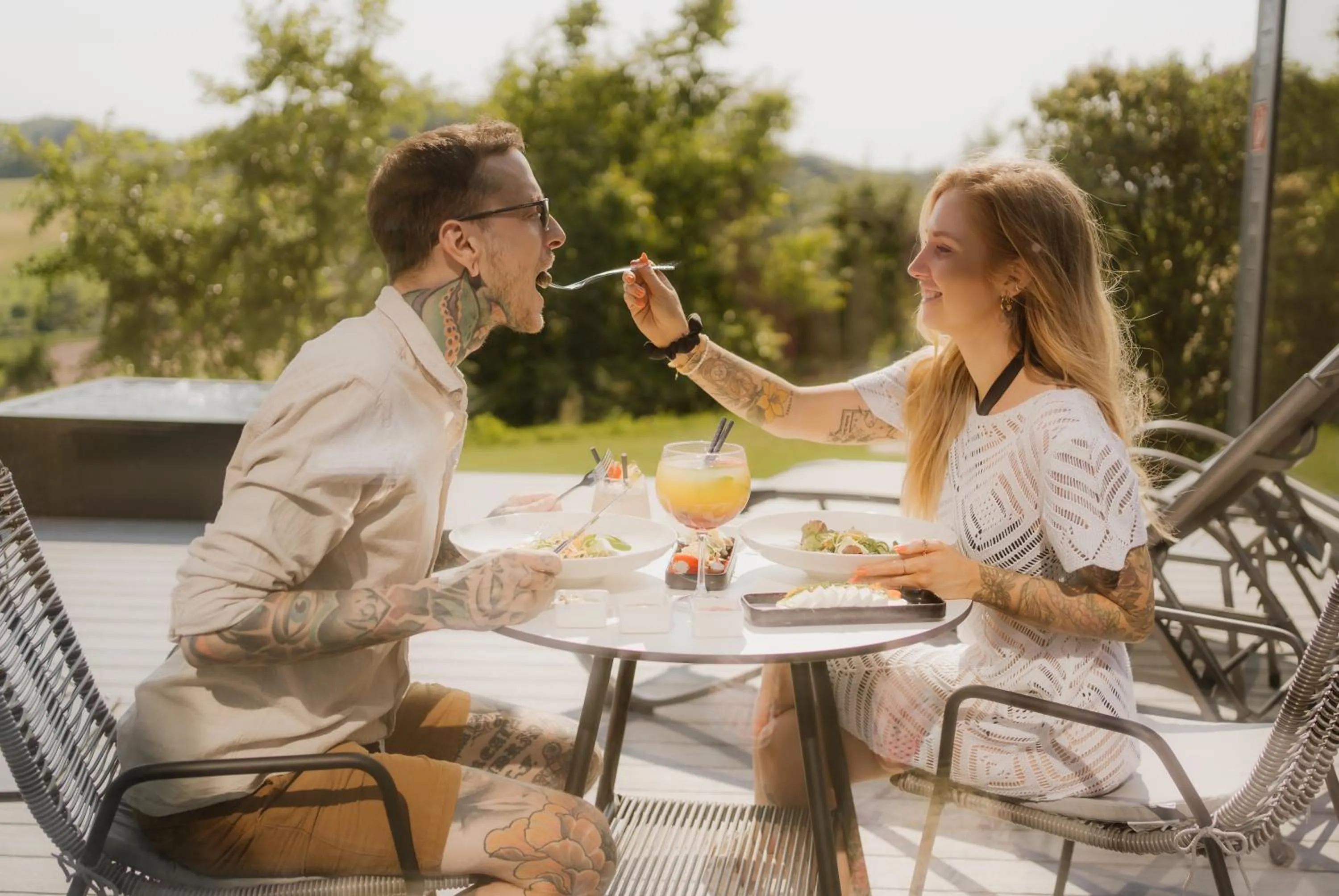 Balcony/Terrace in Maiers Kuschelhotel Loipersdorf - ADULTS ONLY
